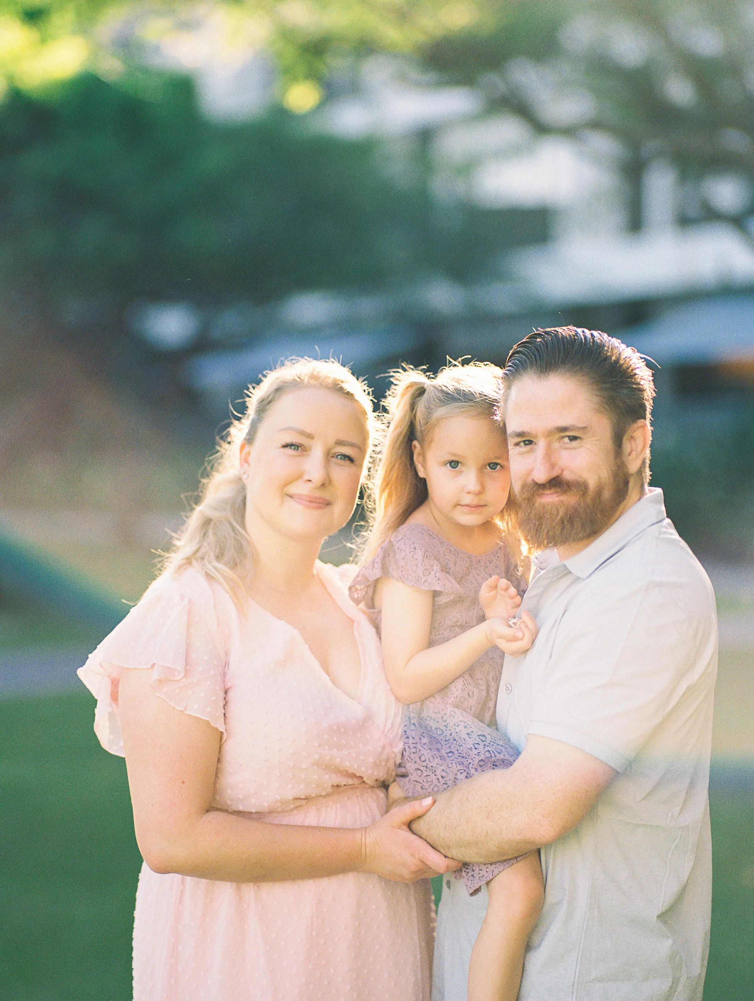 Family vacation photos captured on film during a trip to Maui Hawaii.