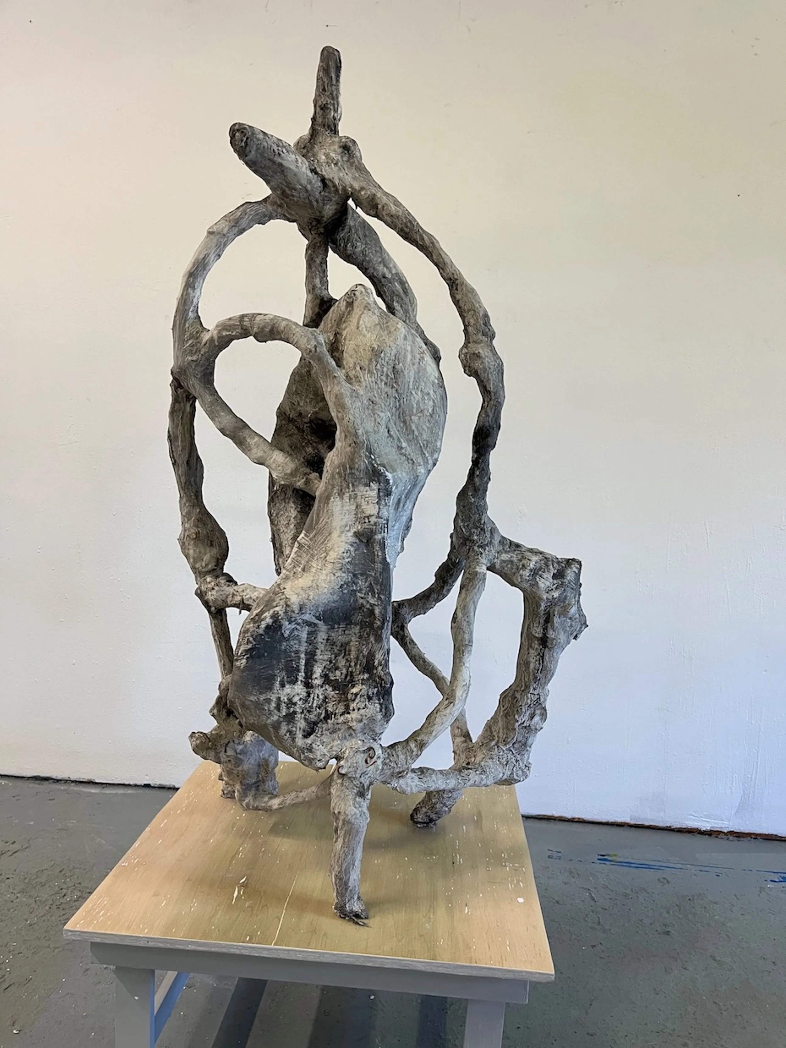 1. Biederman 2023 _Low Tide_ Plaster, PVC, Metal.JPG