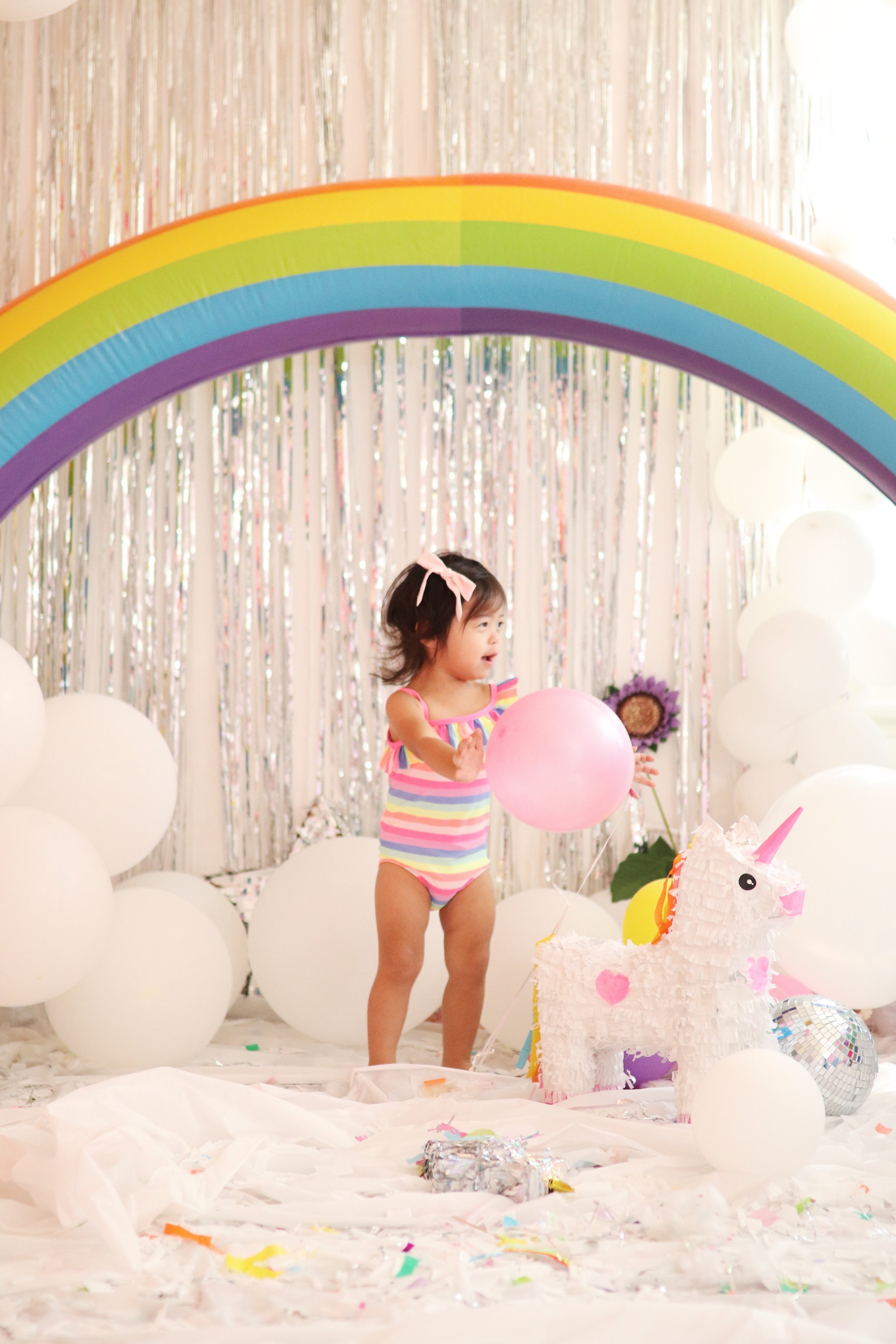 Carter's rainbow unicorn dress confetti montrose studios joyfullygreen