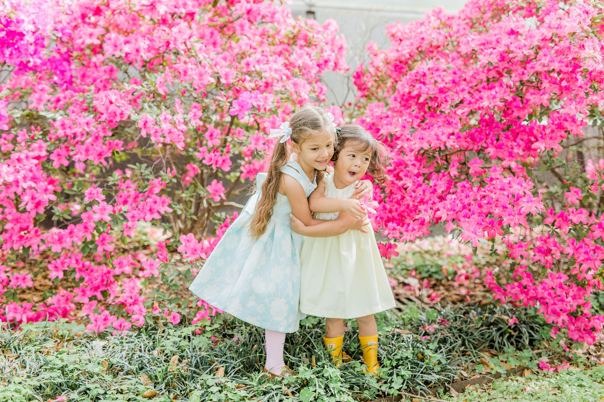 Affordable Easter Dresses and Twinning Sister Looks — JOYFULLY GREEN