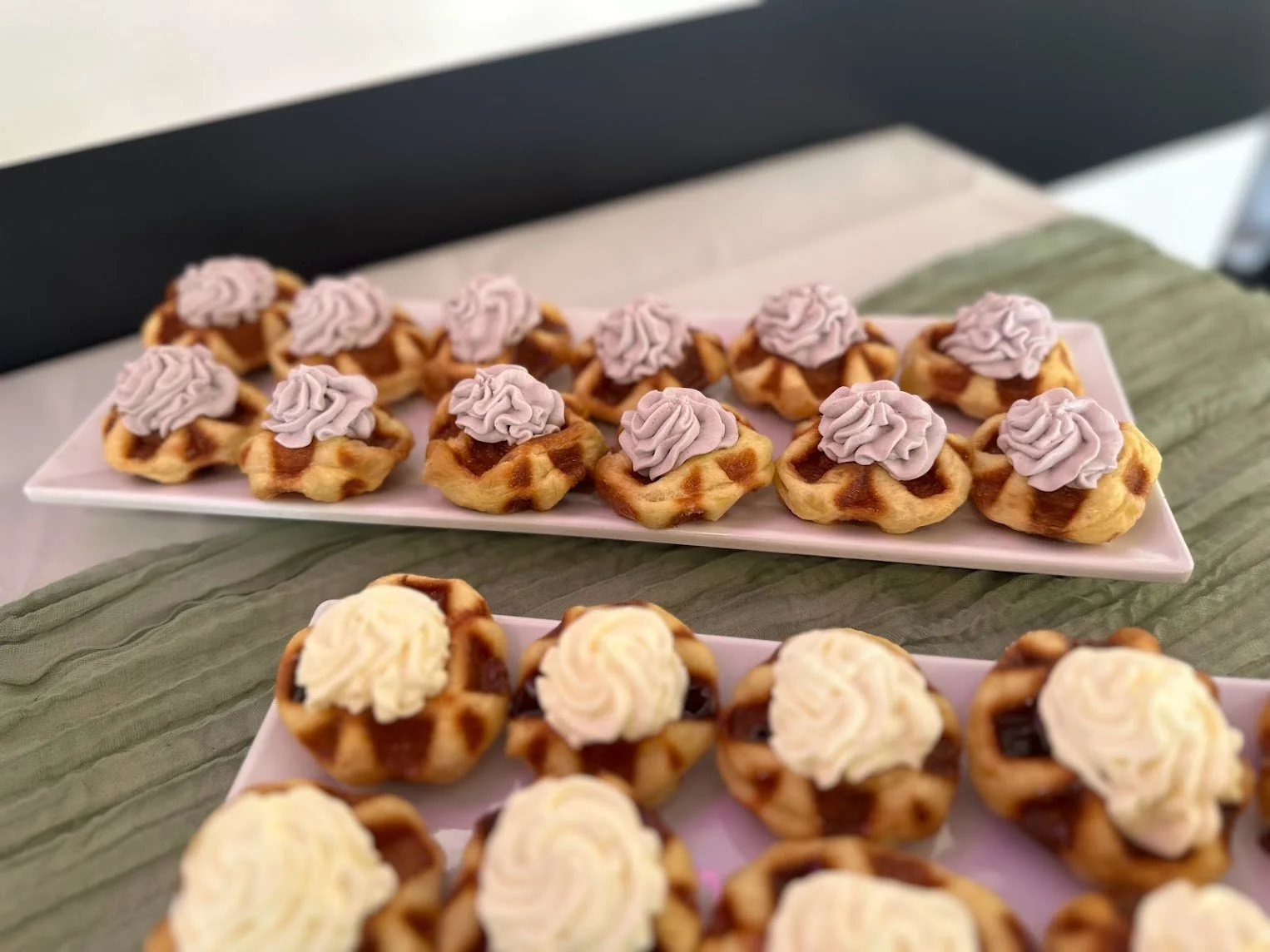 Mini Croffle Catering from Babble catering