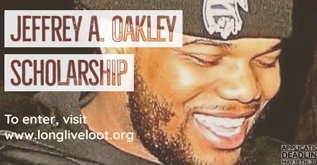 We are pleased to announce our 3rd annual scholarship opportunity! Check out our website for more information. 
www.longliveloot.org