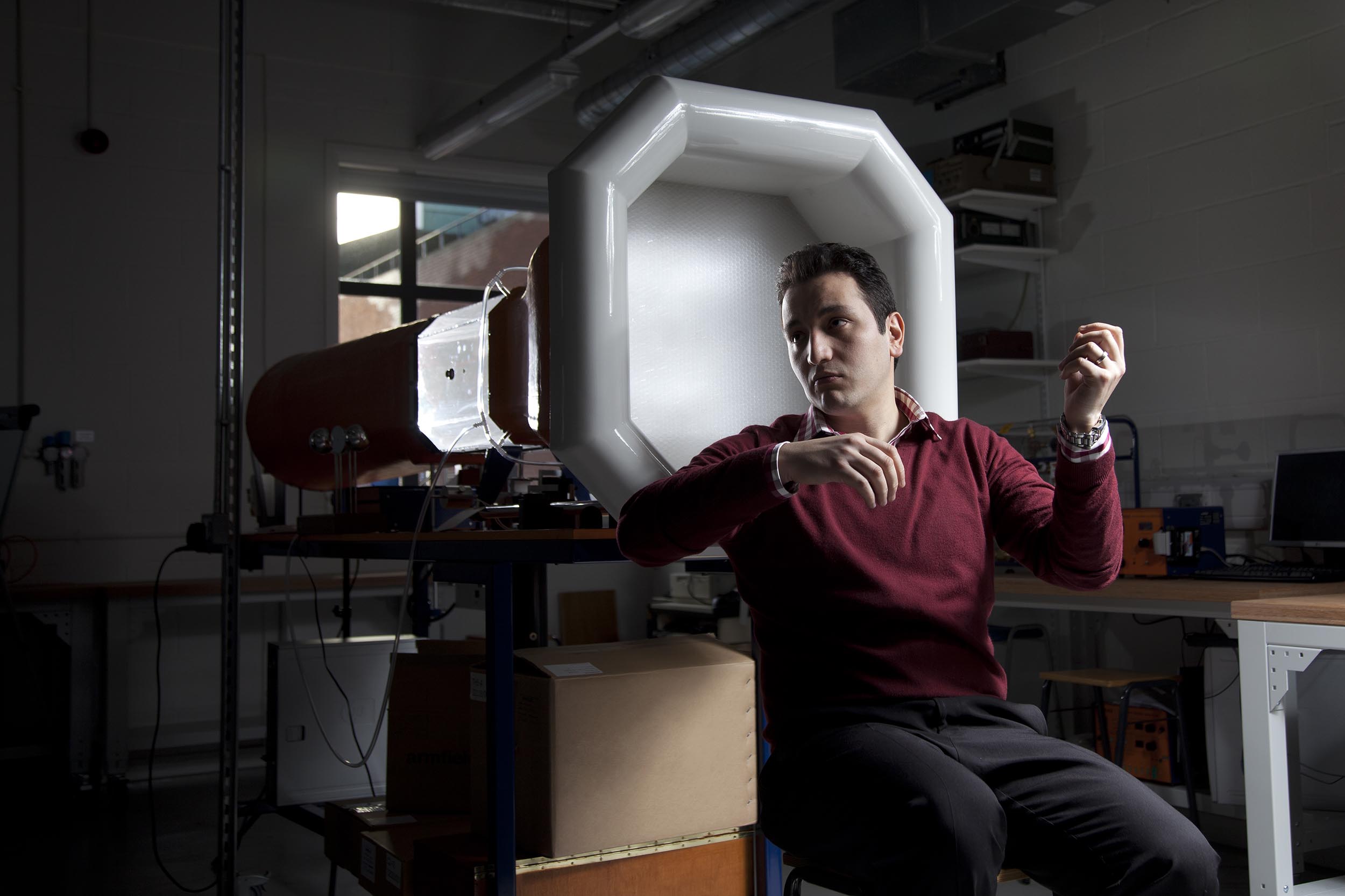 Aerodynamics researcher at Manchester Metropolitan University
