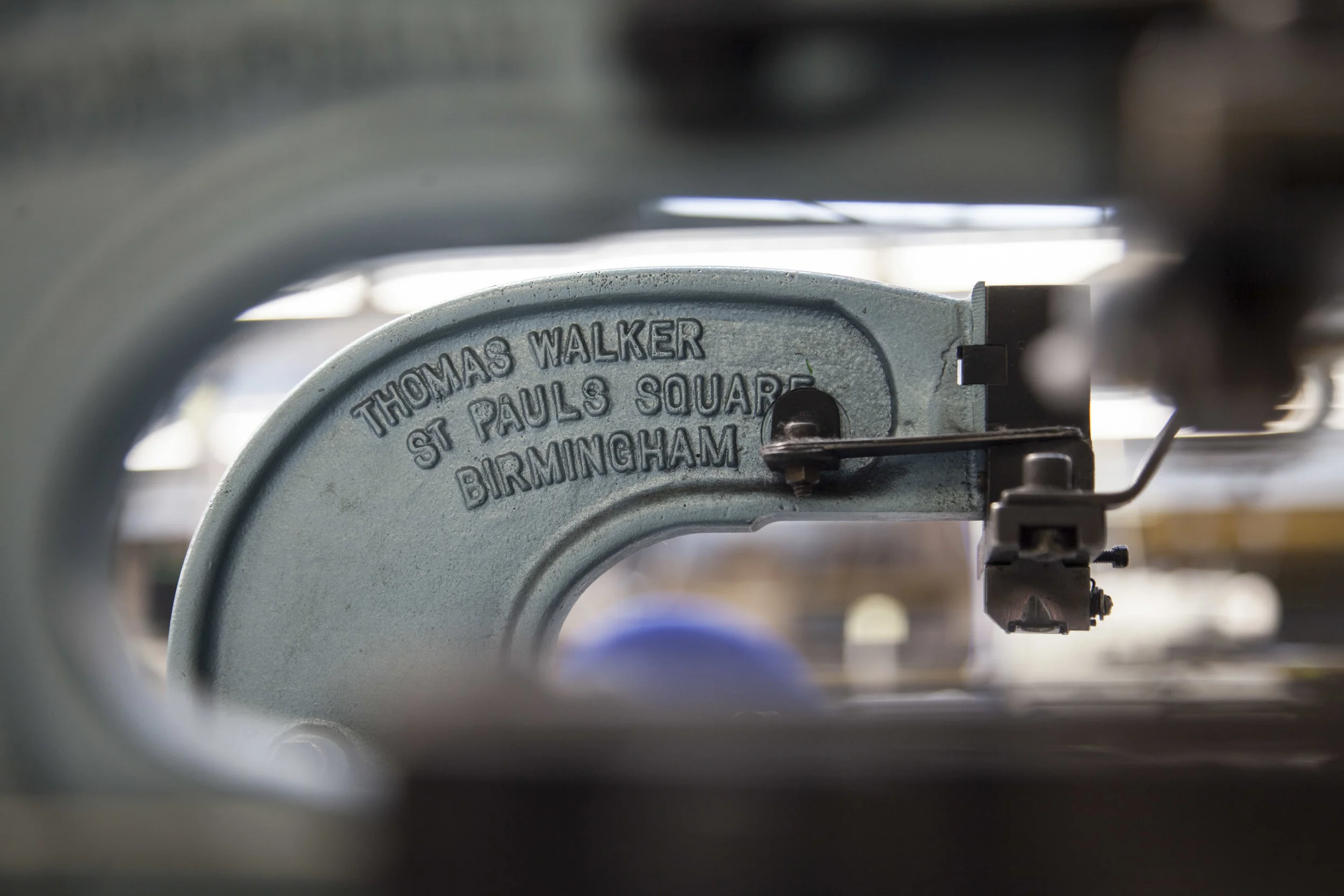  A documentary photograph at the Cookson Clegg factory, Lancashire.  Part of a commercial photography commission for Finisterre 