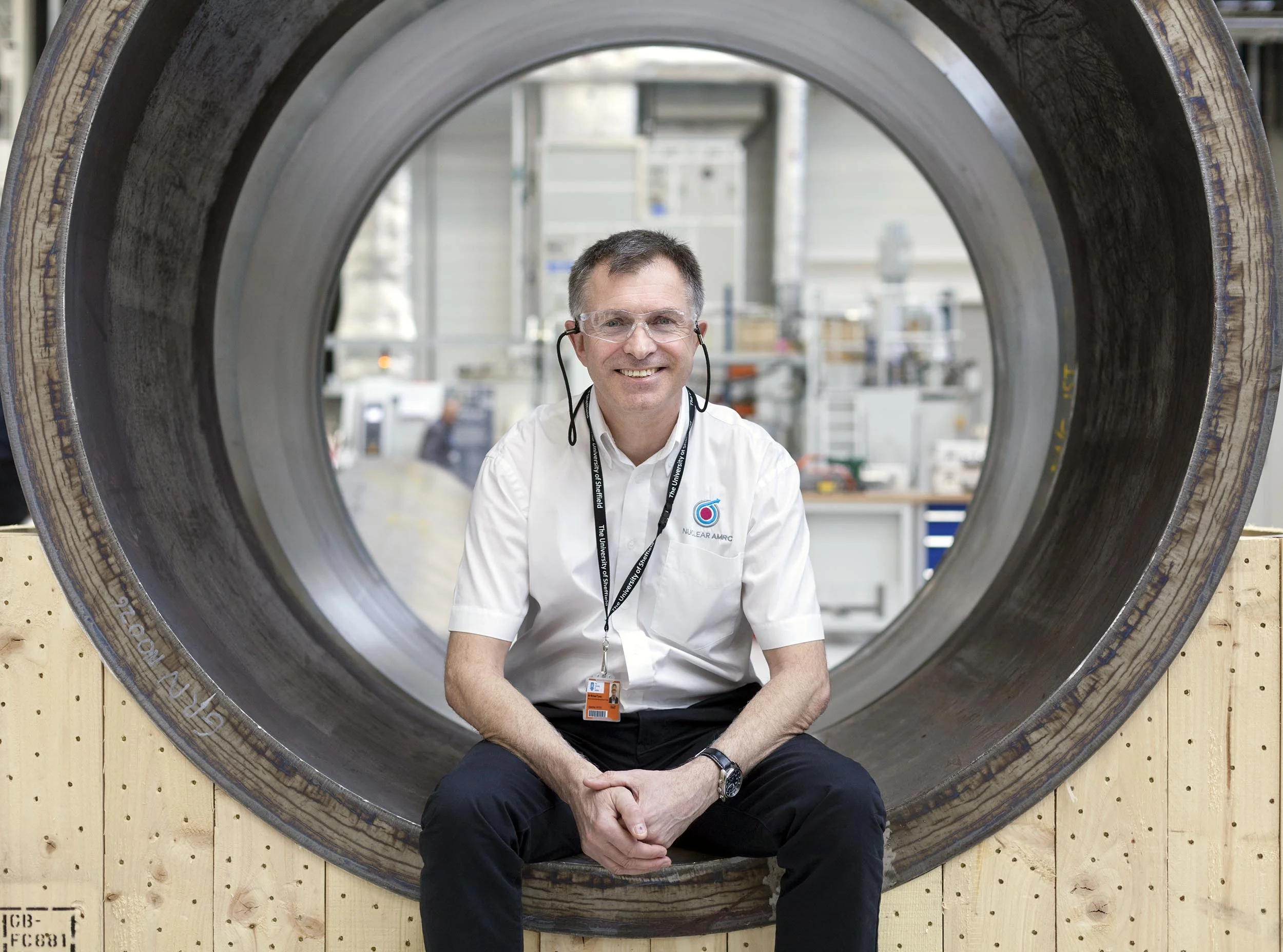 Mike Tynan at AMRC, Sheffield