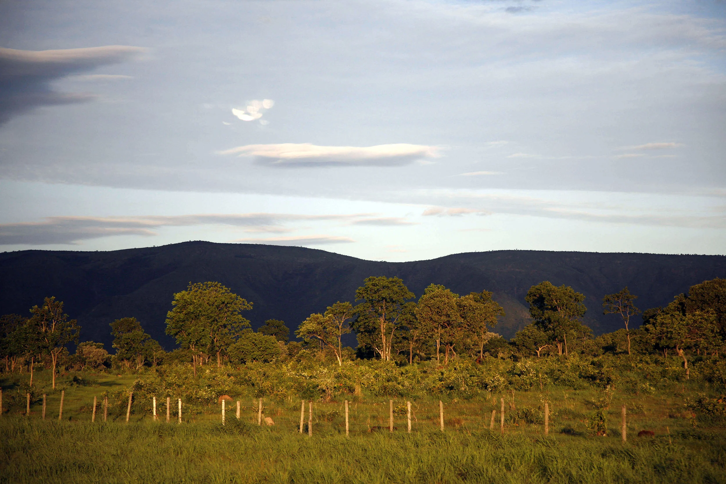 A documentary travel photograph taken from a bus in Minas Gerais, Brazil. Photography part of personal project