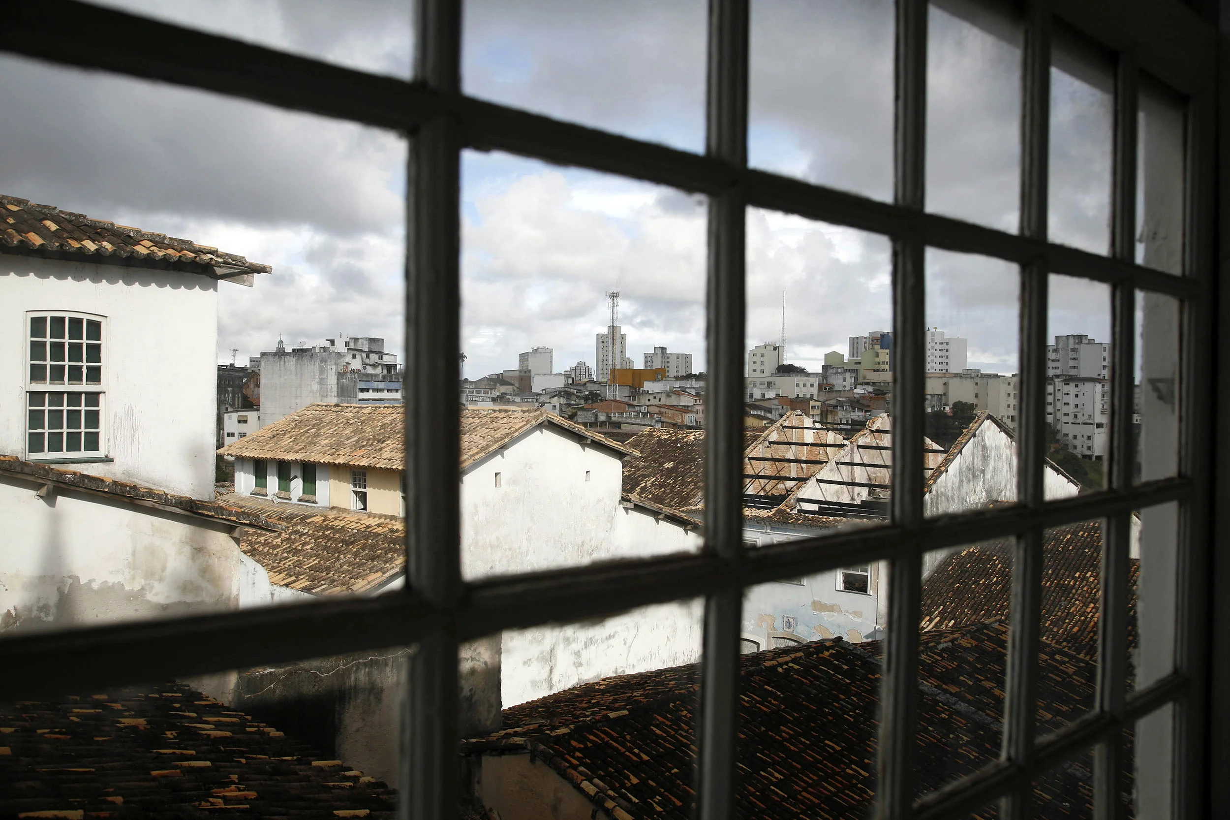 A documentary travel photograph taken in a church, Salvador, Bahia, Brazil. Photography part of personal project