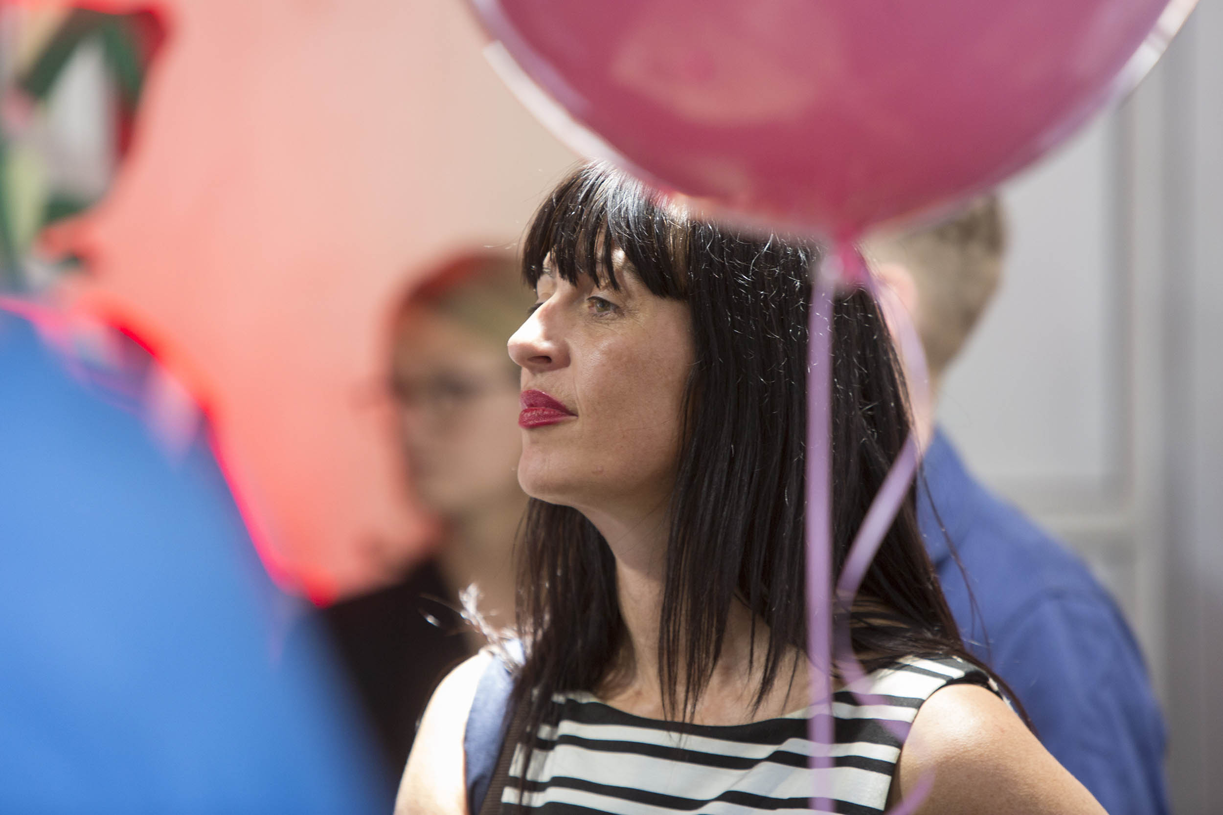  A photograph at an event during the Manchester International Festival 