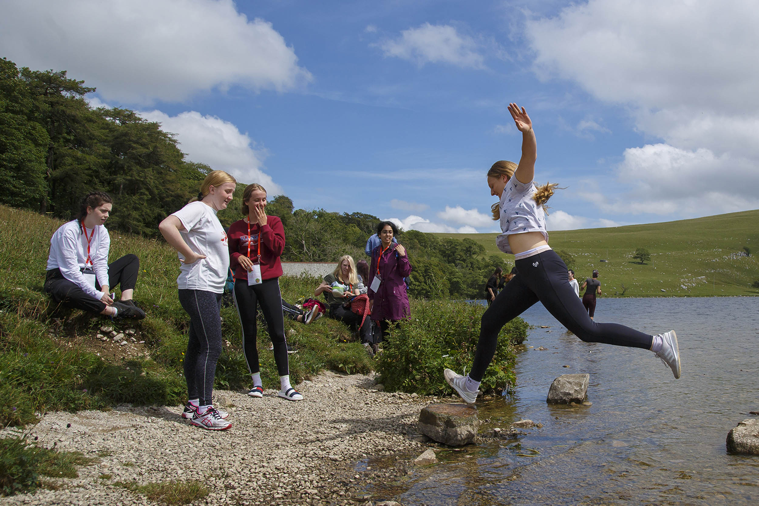  A photograph taken at the British Ecological Society Summer School at Malham Tarn, Yorkshire 