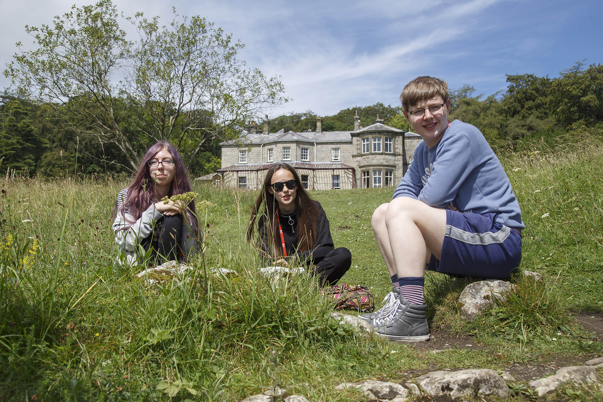  A photograph taken at the British Ecological Society Summer School at Malham Tarn, Yorkshire 