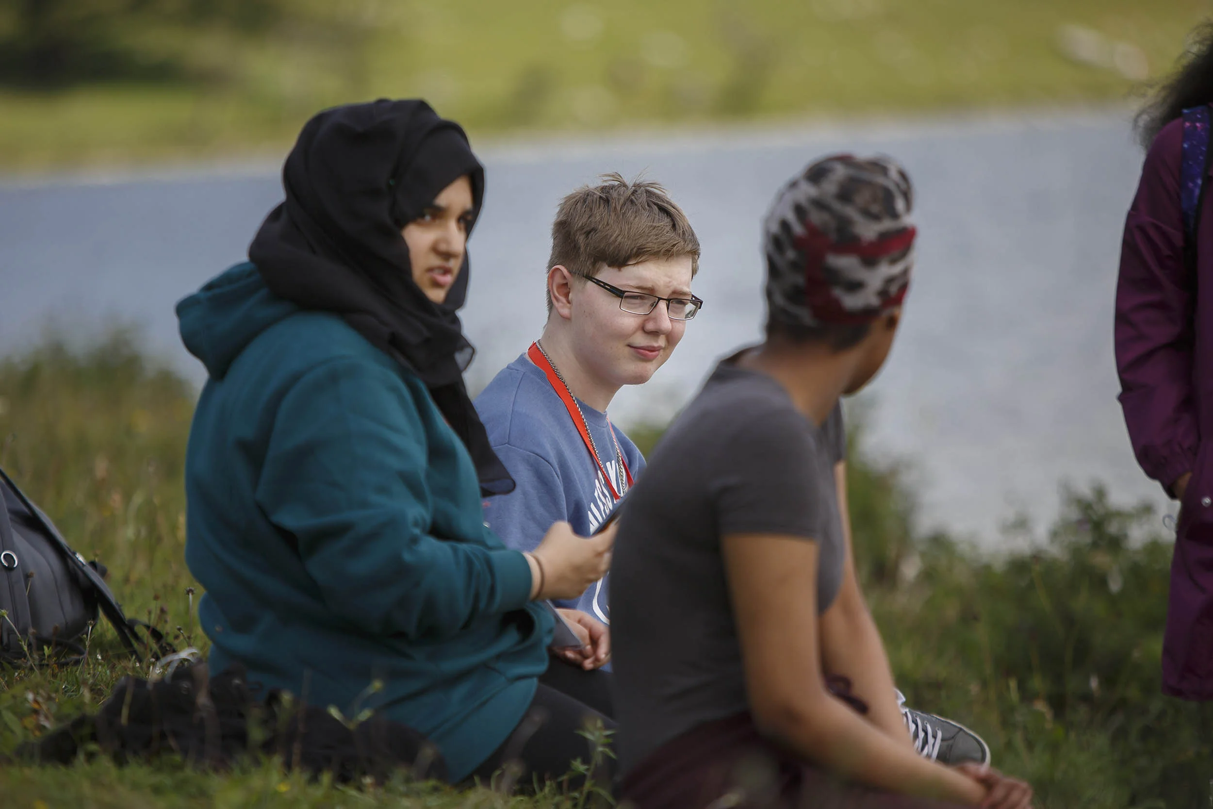A photograph taken at the British Ecological Society Summer School at Malham Tarn, Yorkshire