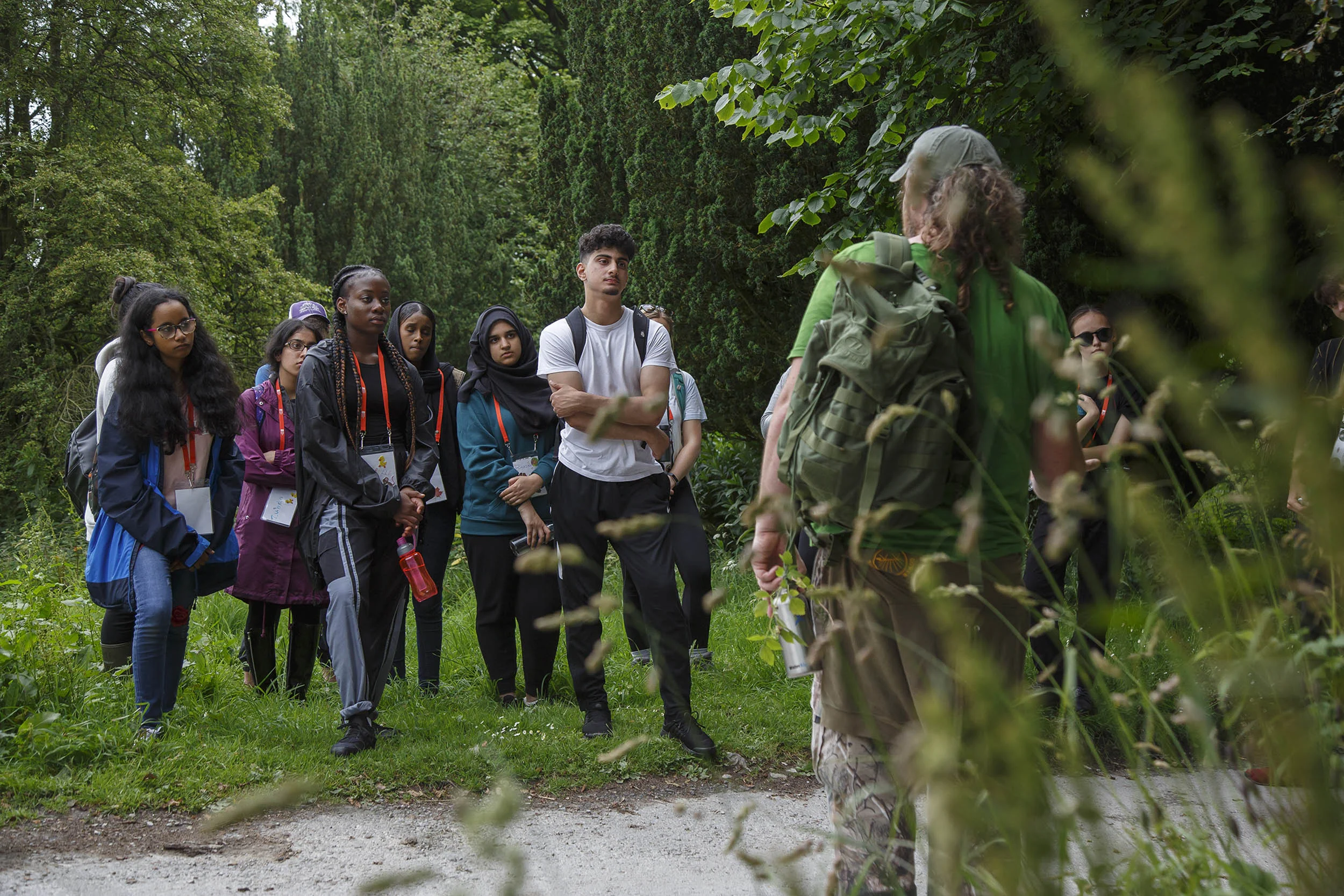A photograph taken at the British Ecological Society Summer School at Malham Tarn, Yorkshire