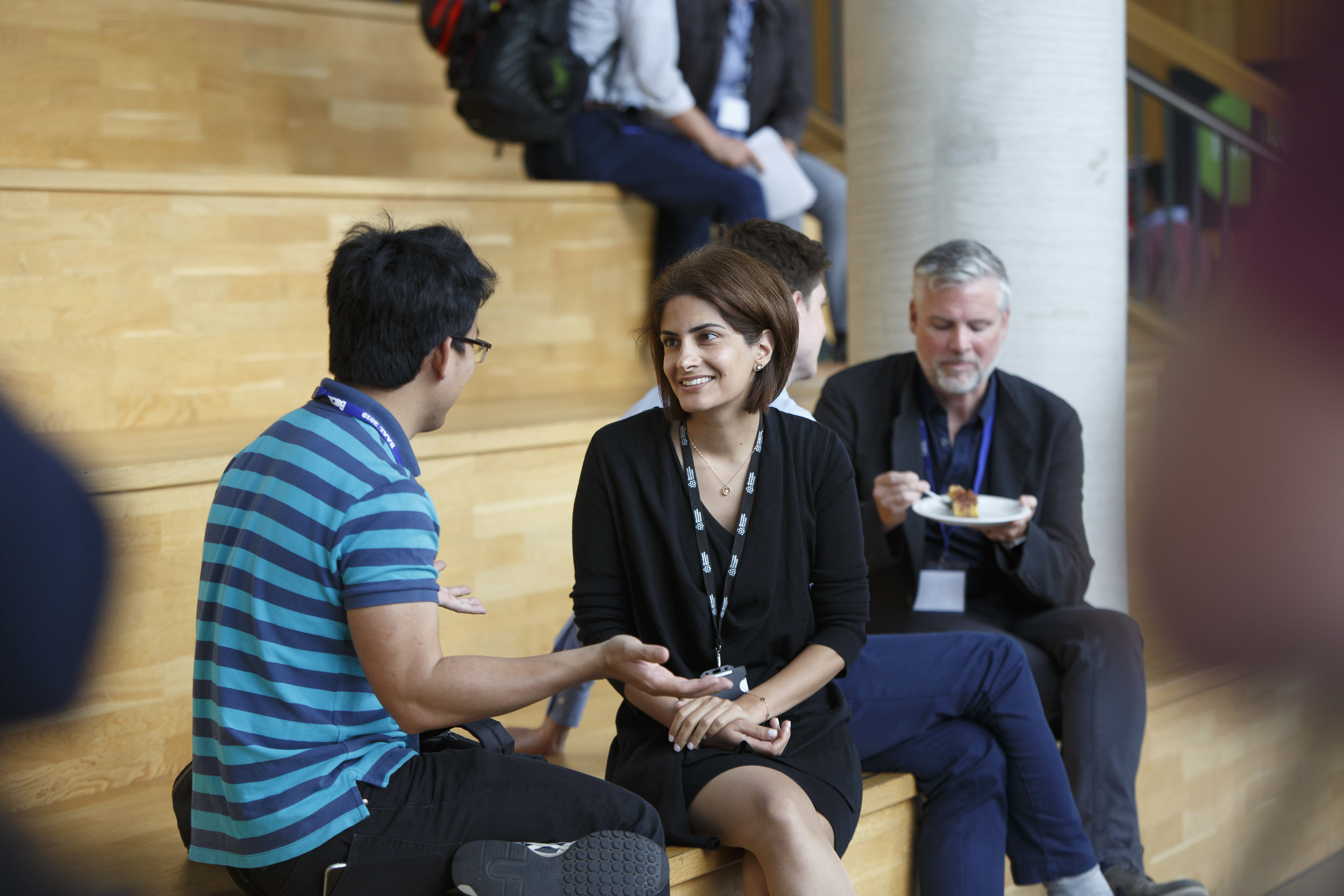 Photograph taken at a University conference, Manchester