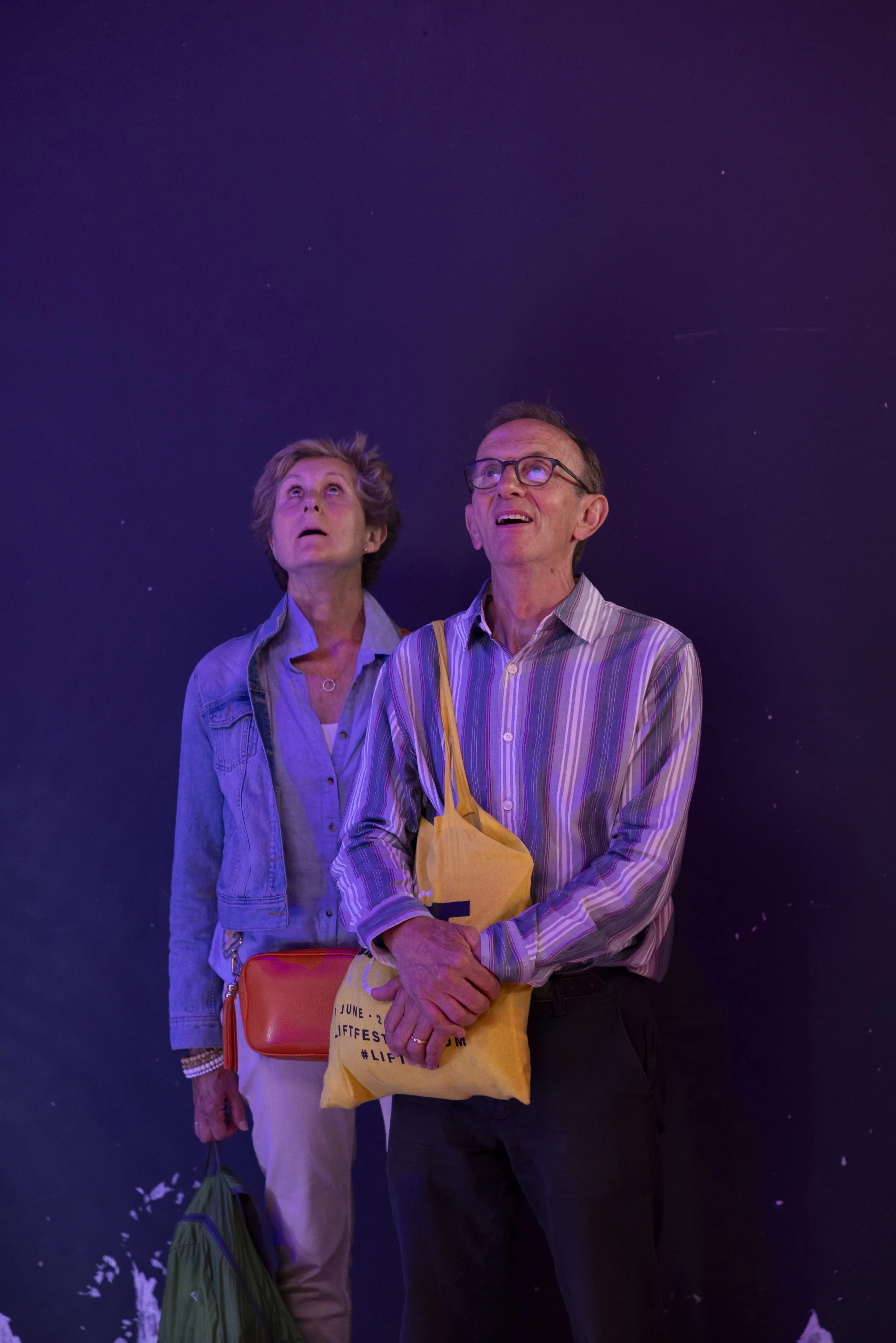 Art Fund patrons gaze at art in FACT, Liverpool