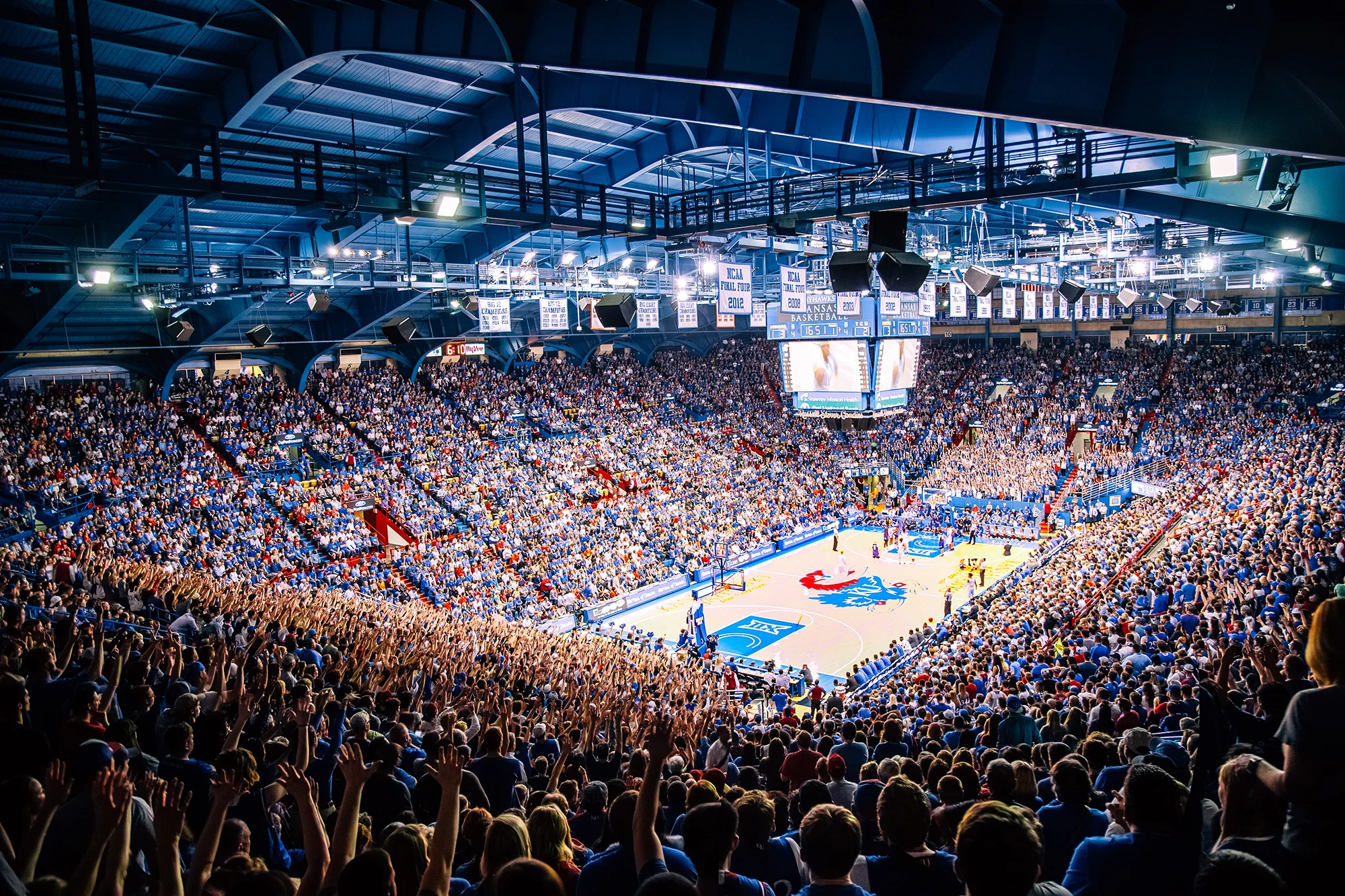 Event: Kansas Basketball Lawrence, KS Event Photo and Video
