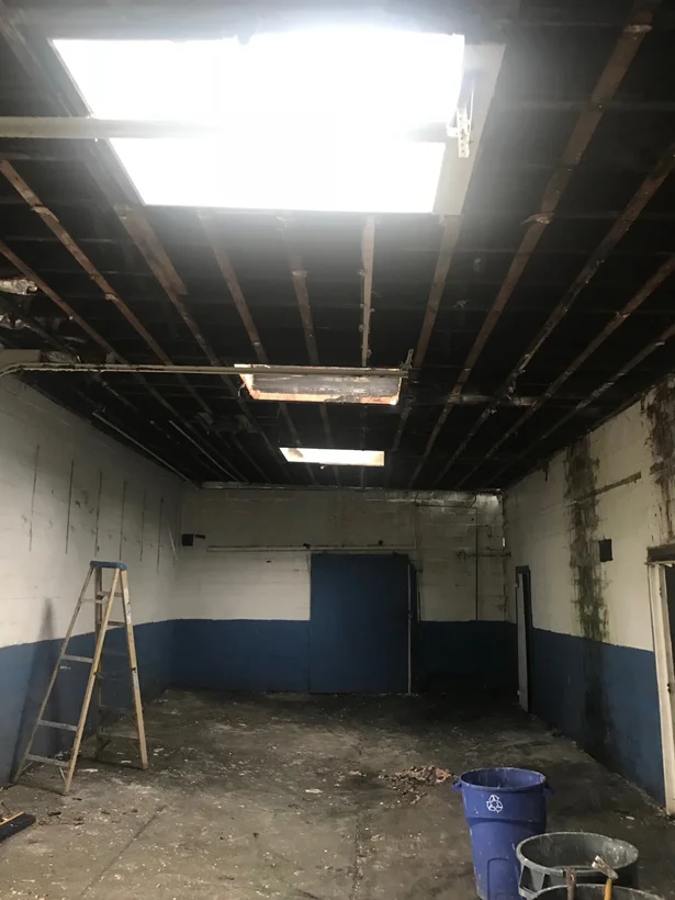 Very leaky ceiling!