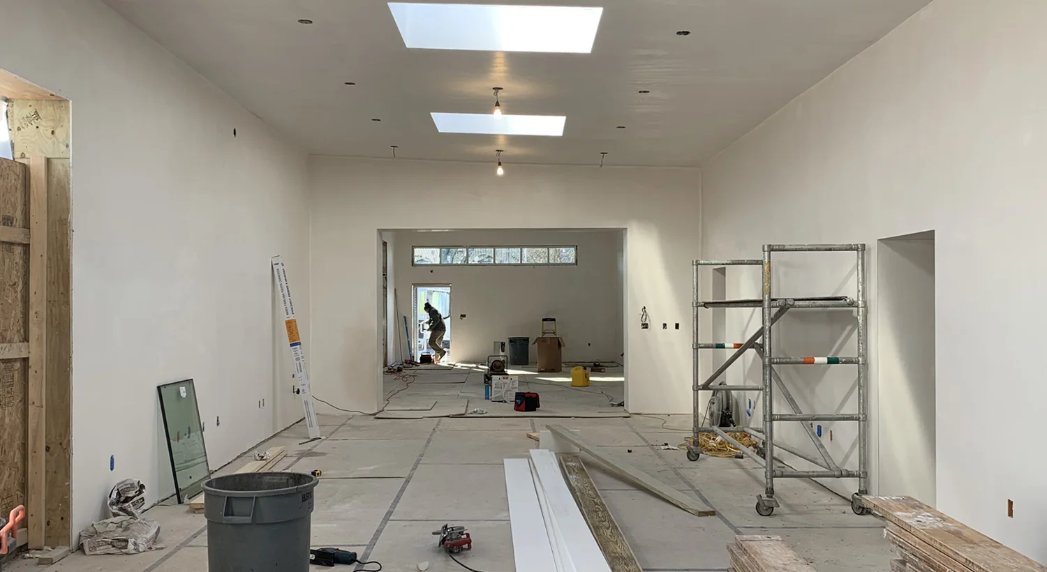 View into addition