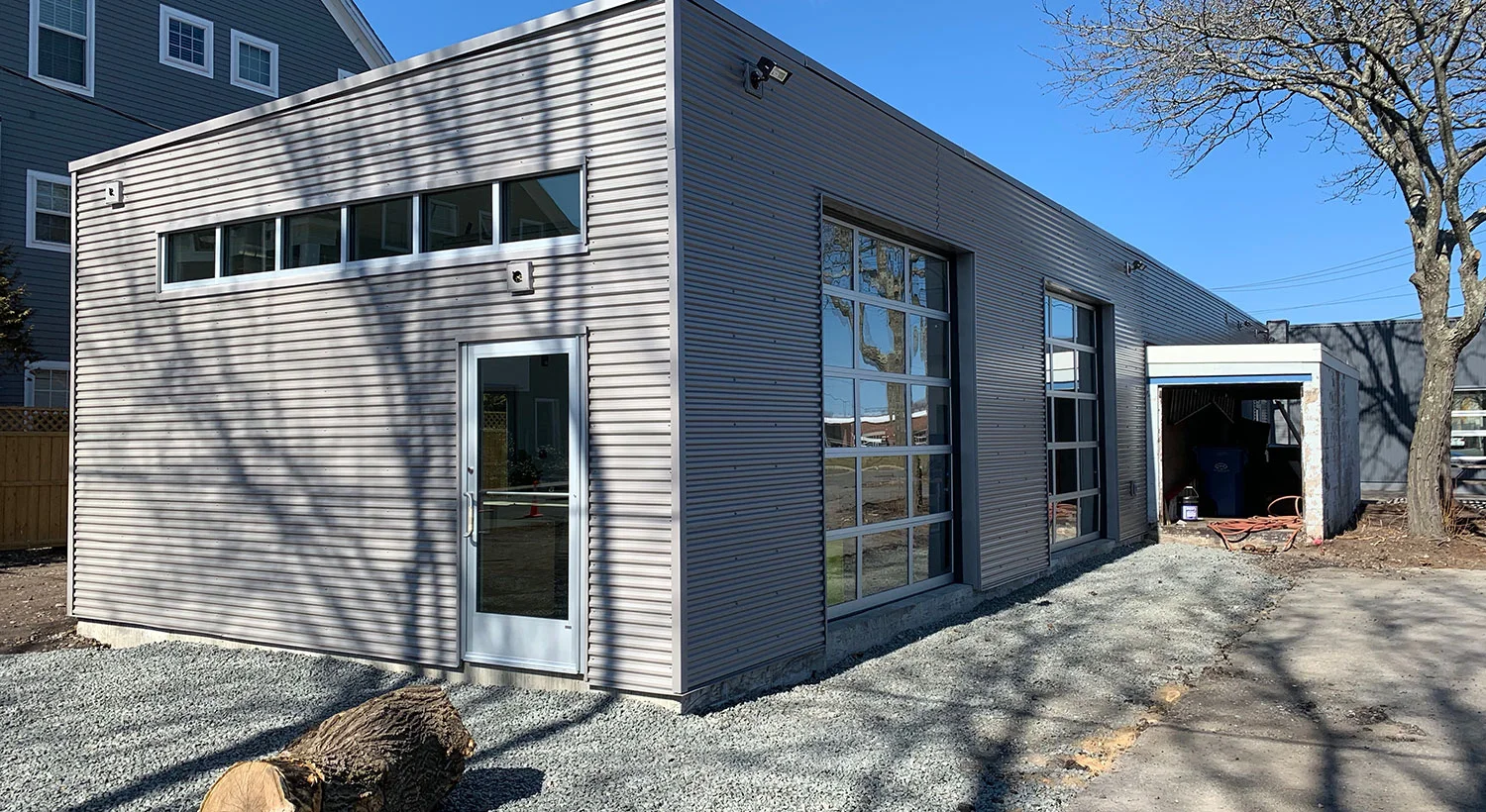After - Back of building