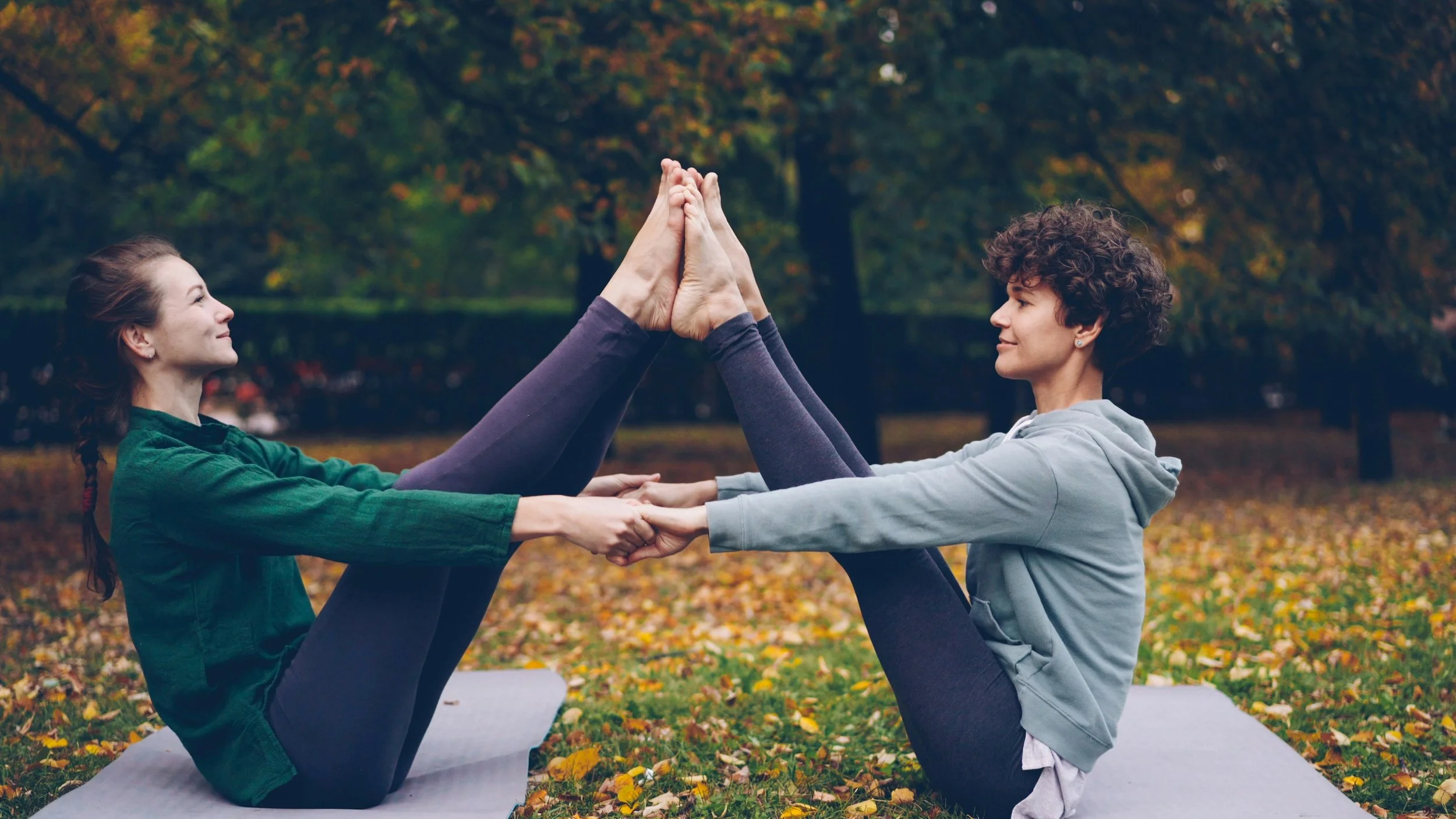 Come-As-You-Are Partner Yoga