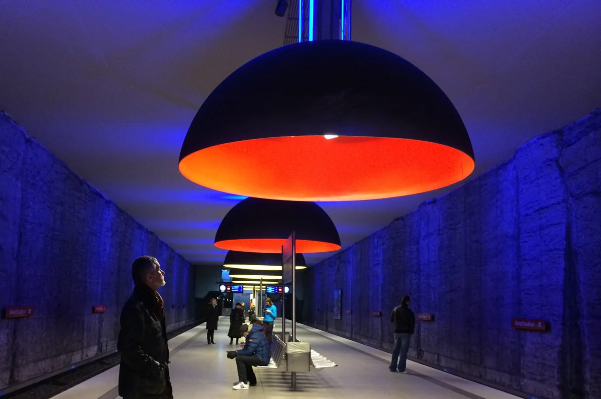 Ingo Maurer Munich metro stations
