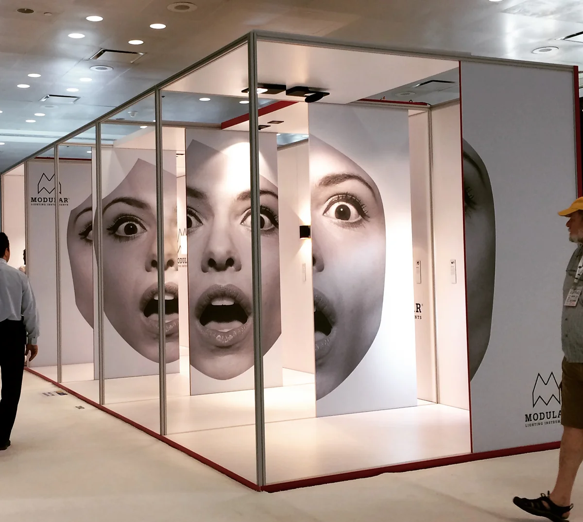 Most eye-catching booth at Lightfair 2015