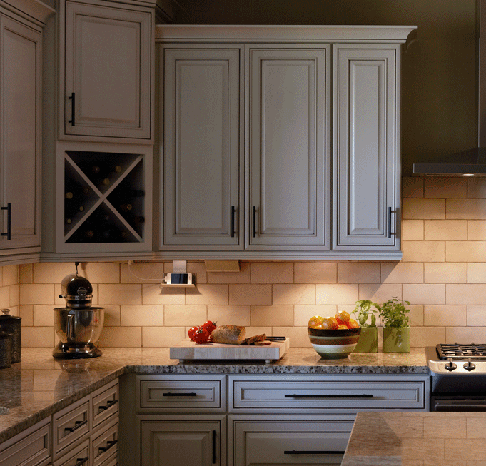 Declutter your kitchen walls