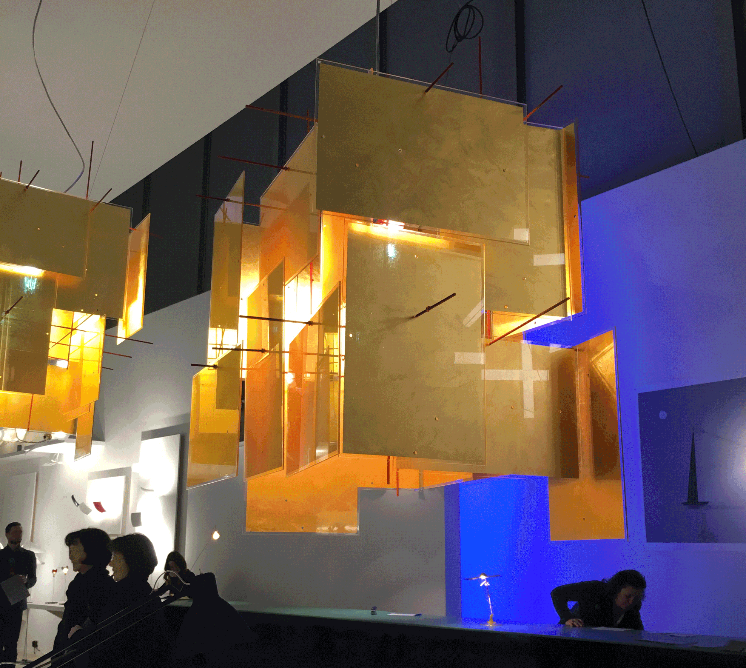 Ingo Maurer 1000 Karat Blau