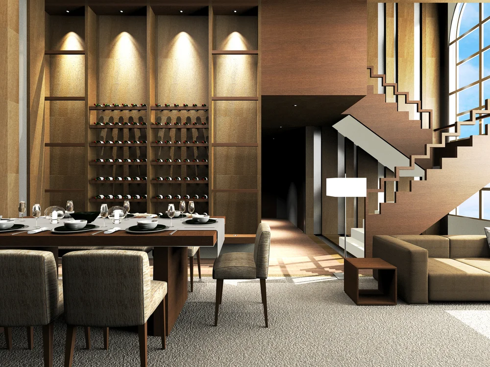 Light up your walls to add drama and visual interest