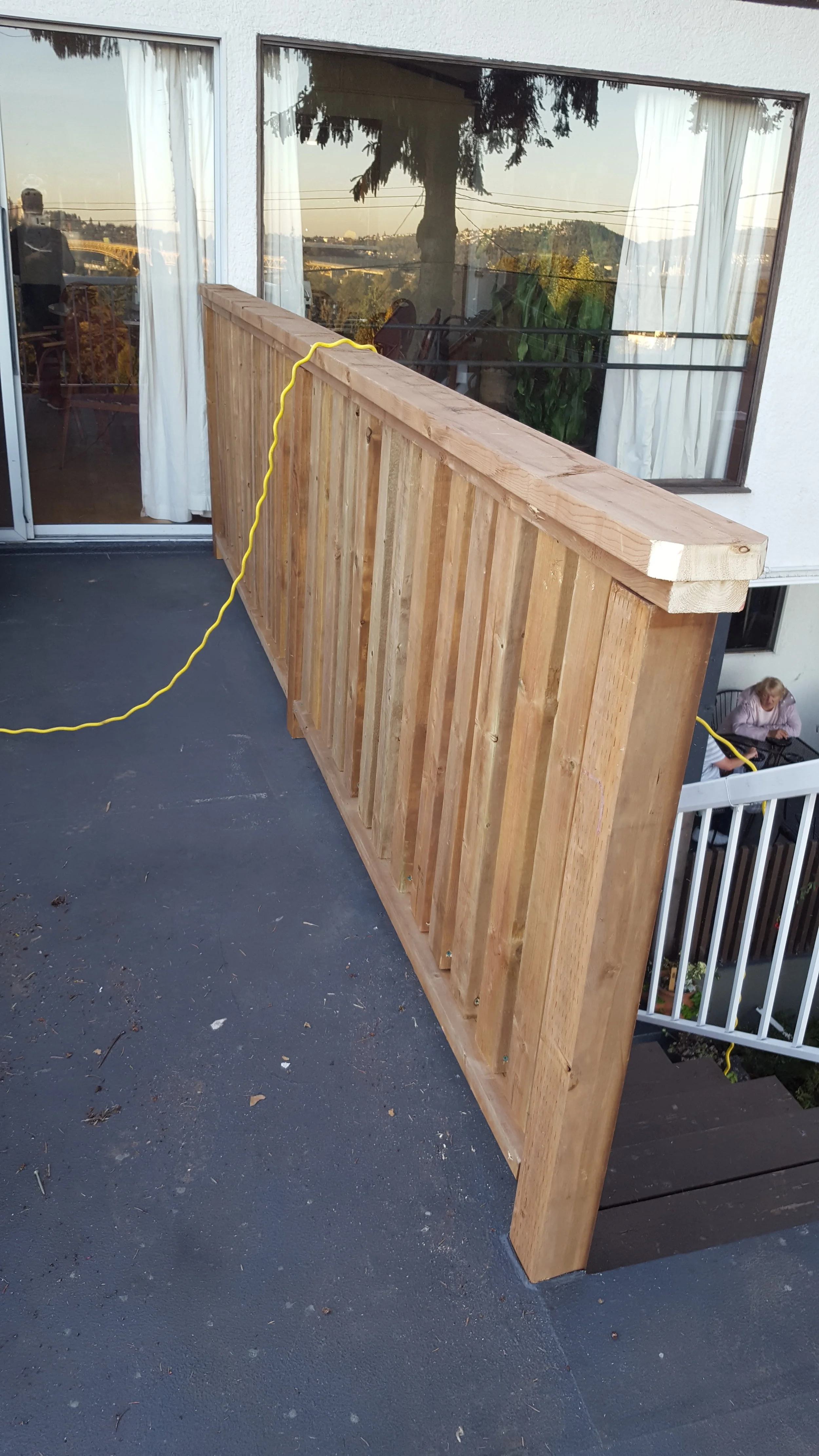 Deck railing rebuild
