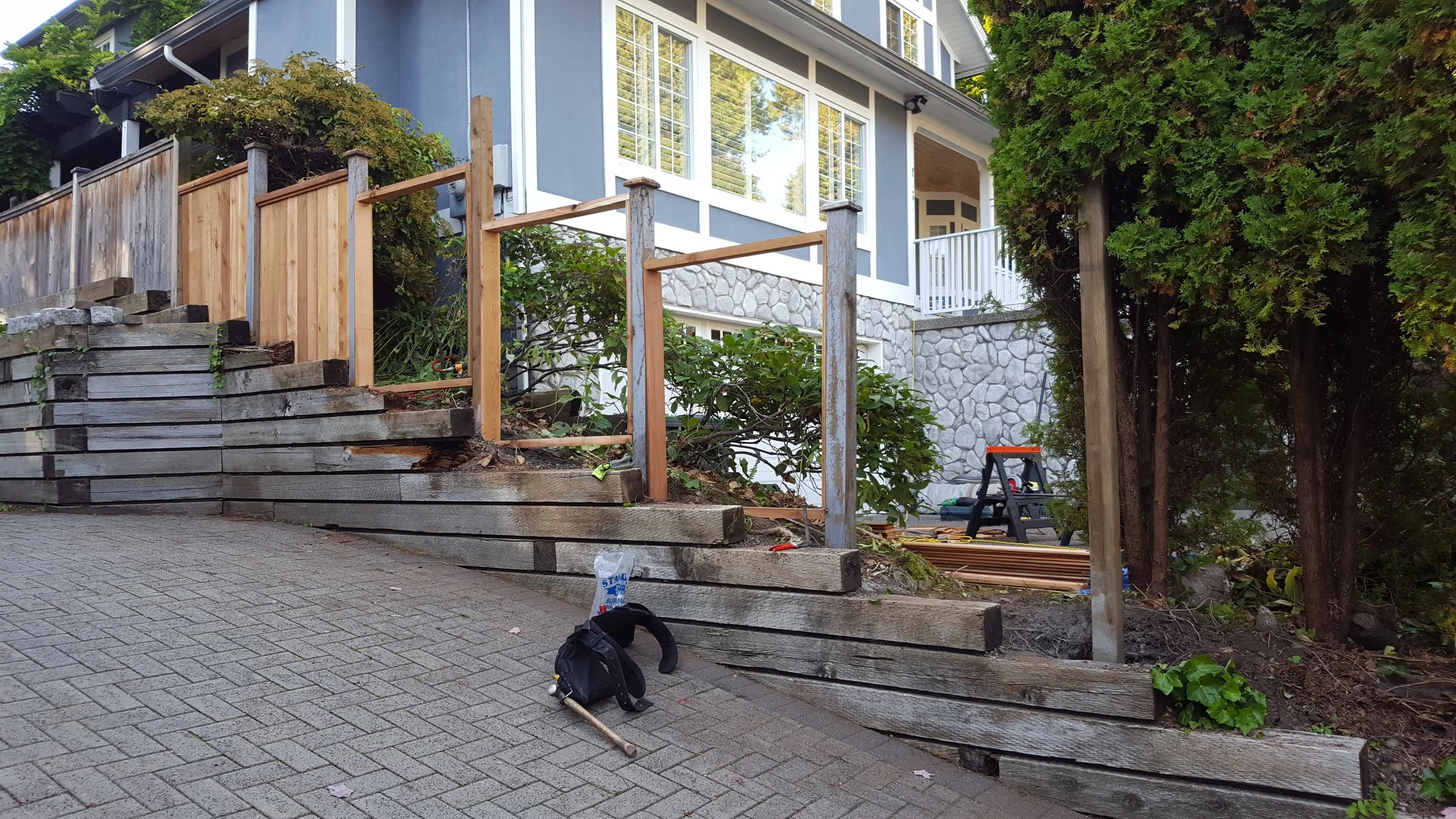 Fence panel rebuild