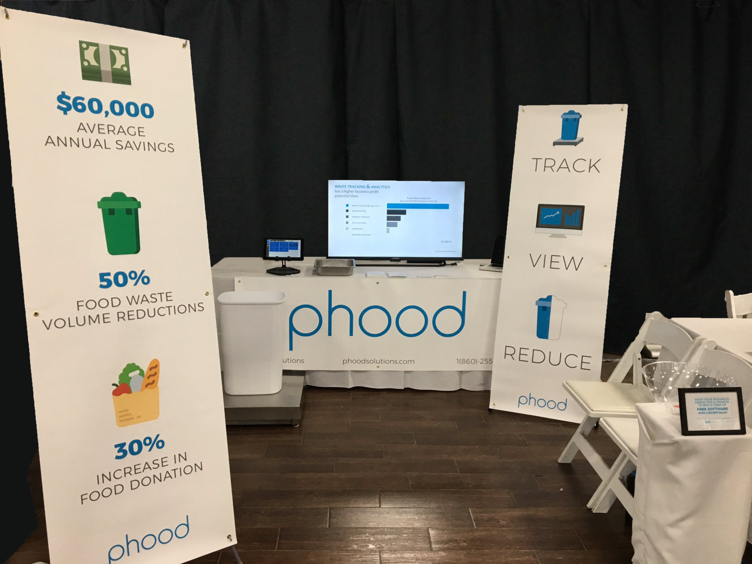 Phood tradeshow displays