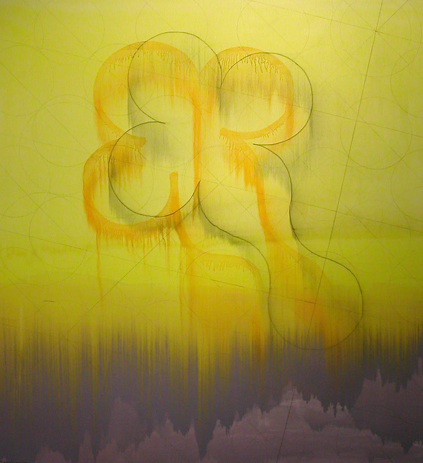 Was a Boy , 2003, oil on canvas, 74" x 68"