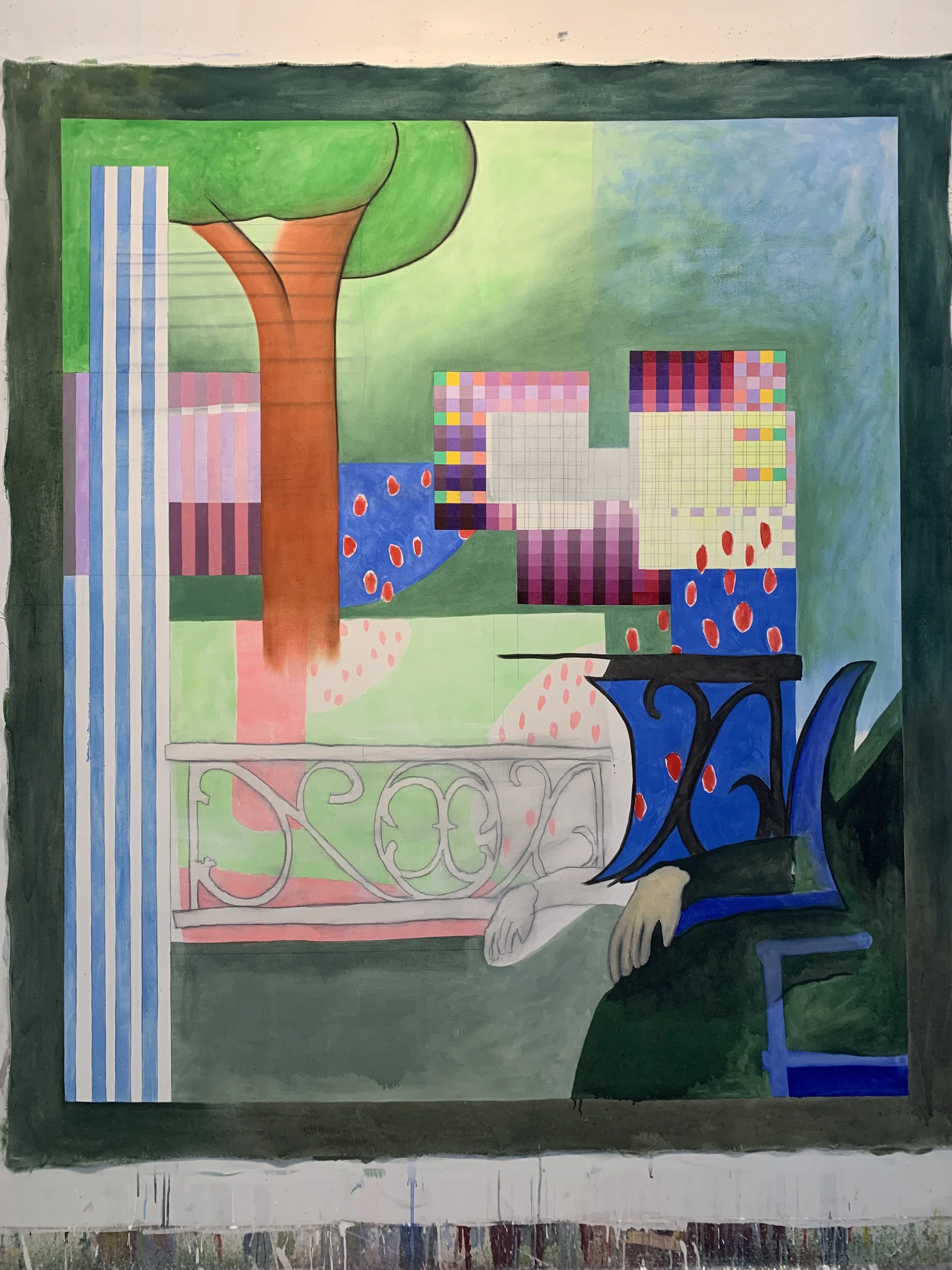 The Conversation (after Matisse)