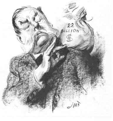 Cover illustration of Harper's Weekly, November 29, 1913 by James Montgomery Flagg
