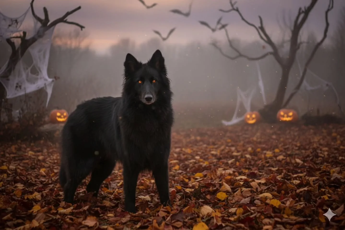 Happy Halloween from Image and the rest of the crew! We hope you have a spooky day. 🎃👻

Enjoy these AI generated images of Image from her pics from several months ago. I meant to take cute ghost pictures of her, but life has been busy lately. 
.
.
