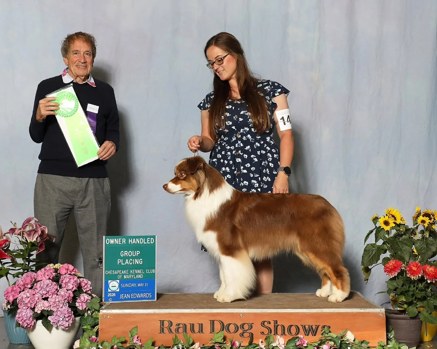 Quest's first win photos! 😍

A huge thank you to Dr. Carol White-Moser and Mr. Nathaniel Horn for finding my girl in such a beautiful lineup. I am so incredibly proud of how she performed at her first "big girl" show. She showed her little