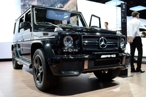 2012 G 63 AMG, parked in someone's office? Photo by Milhouse35