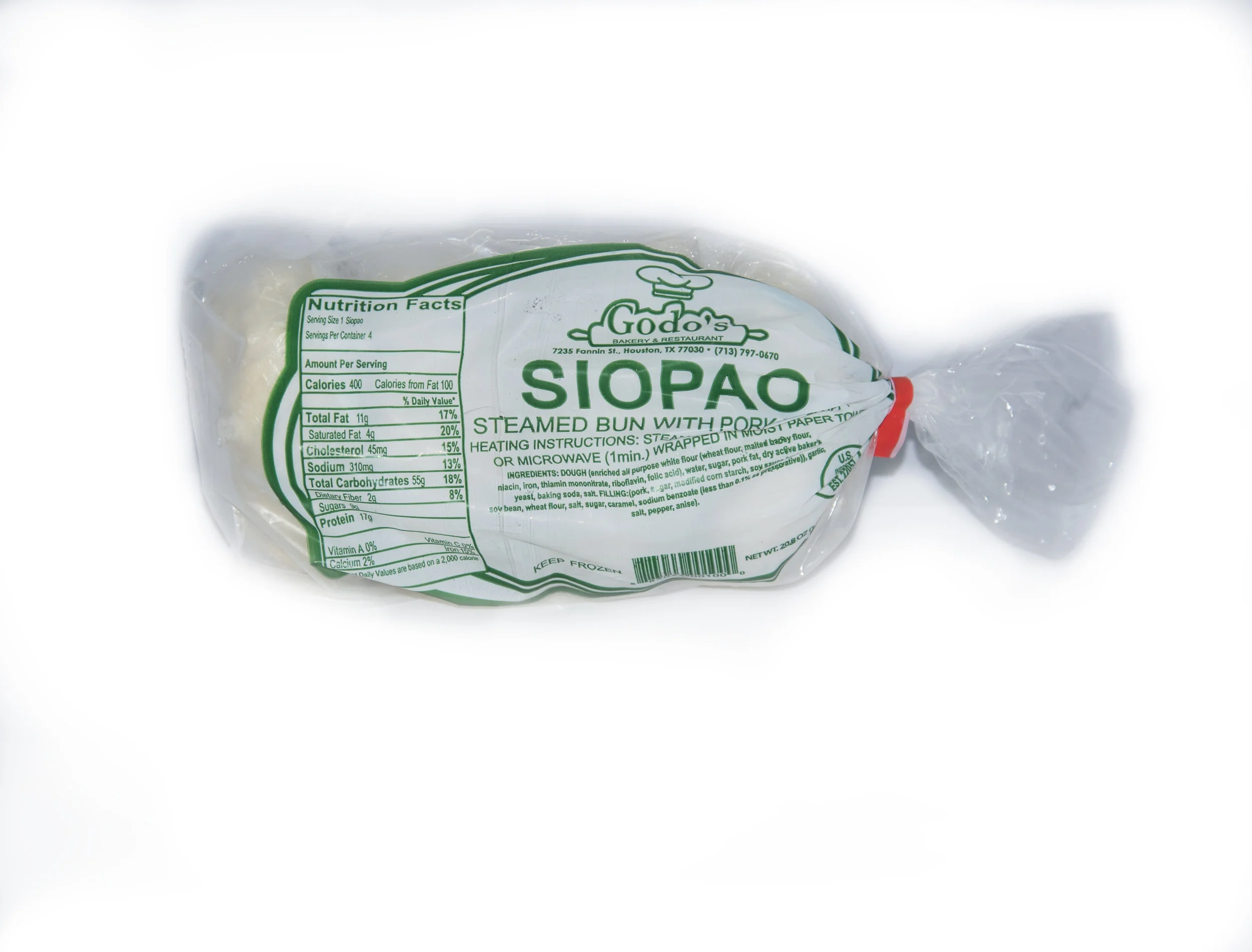 Godo's Siopao Steamed Bun with Pork