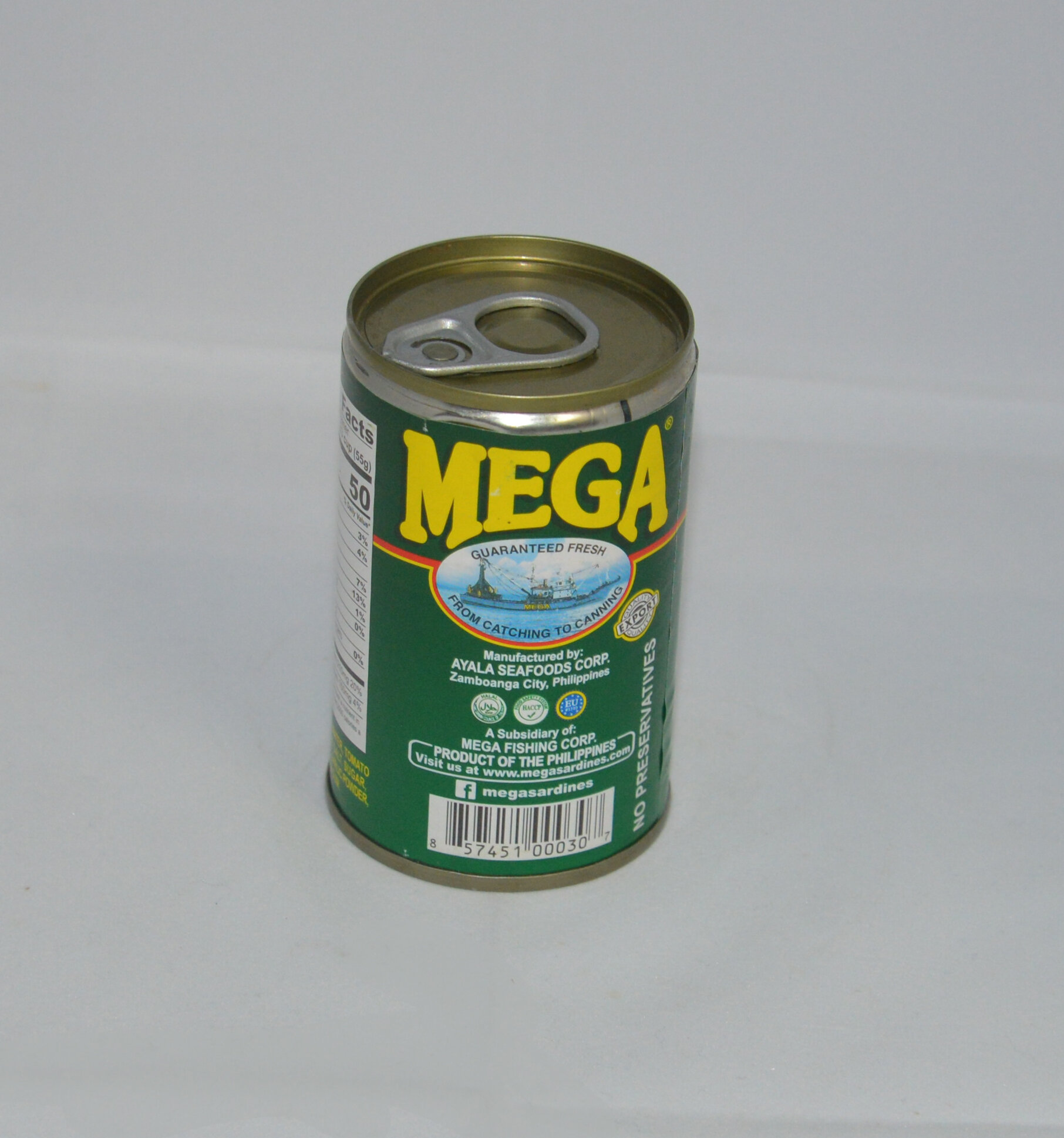 Mega Sardines 5 oz.
