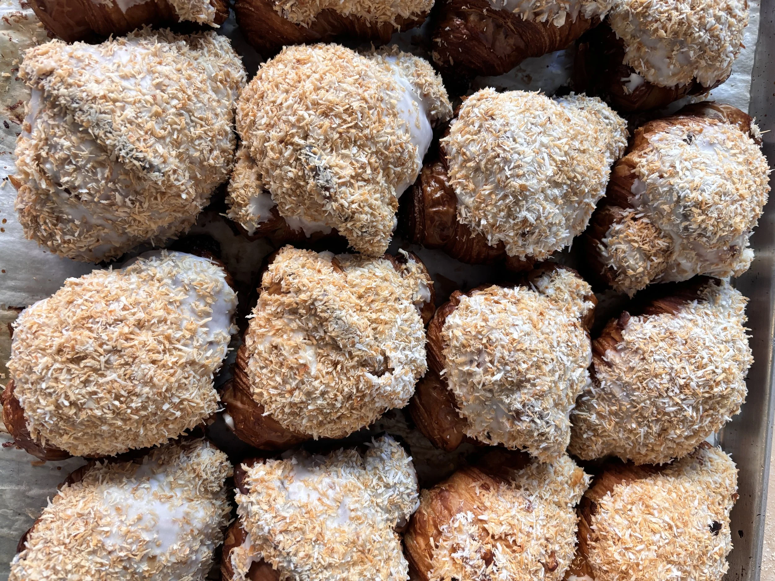 Toasted Coconut Croissant