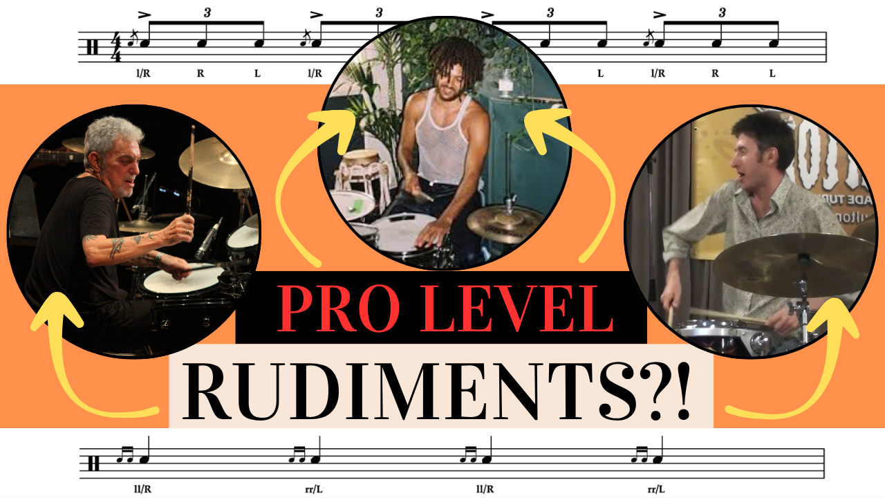 Why Your Rudiments Don’t Sound Musical (&amp; How the Pros Use Them)