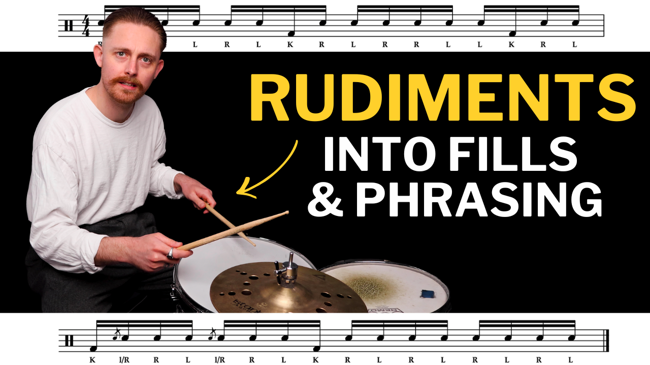 The Simple Way to Make ANY Rudiment Sound Musical
