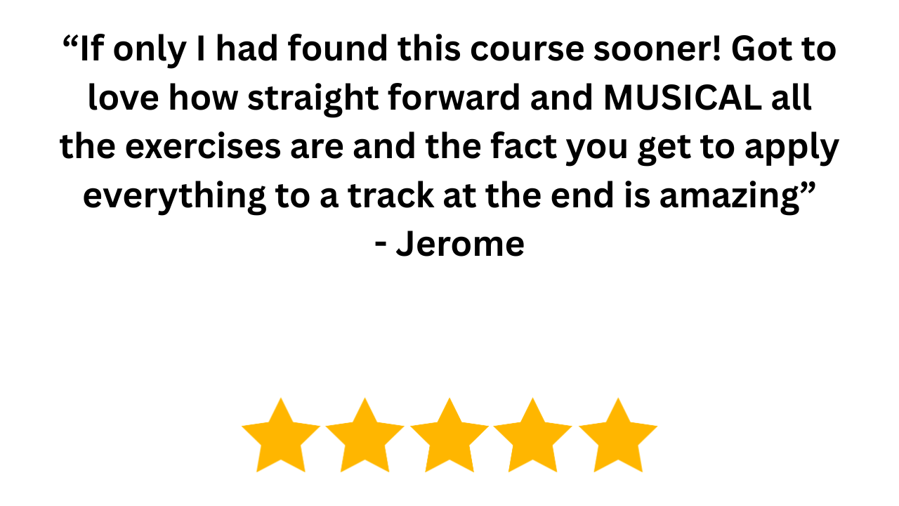 “After hitting a plateau, Alex helped me work through intermediate concepts in a really musical way. The membership is both challenging and easy to follow, and I’ve already noticed improvements in (3).png