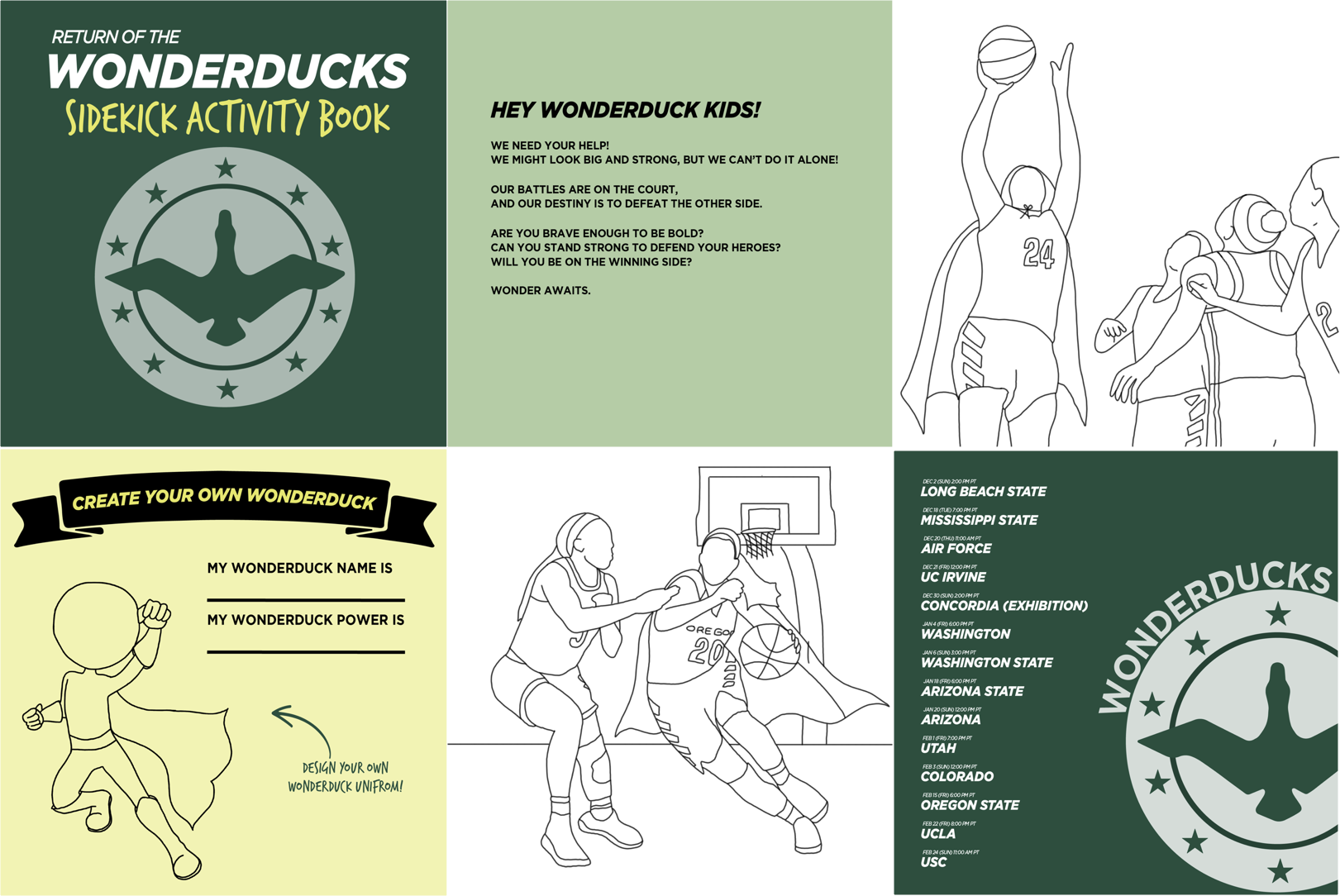 Children’s Activity Book for Local Restaurants