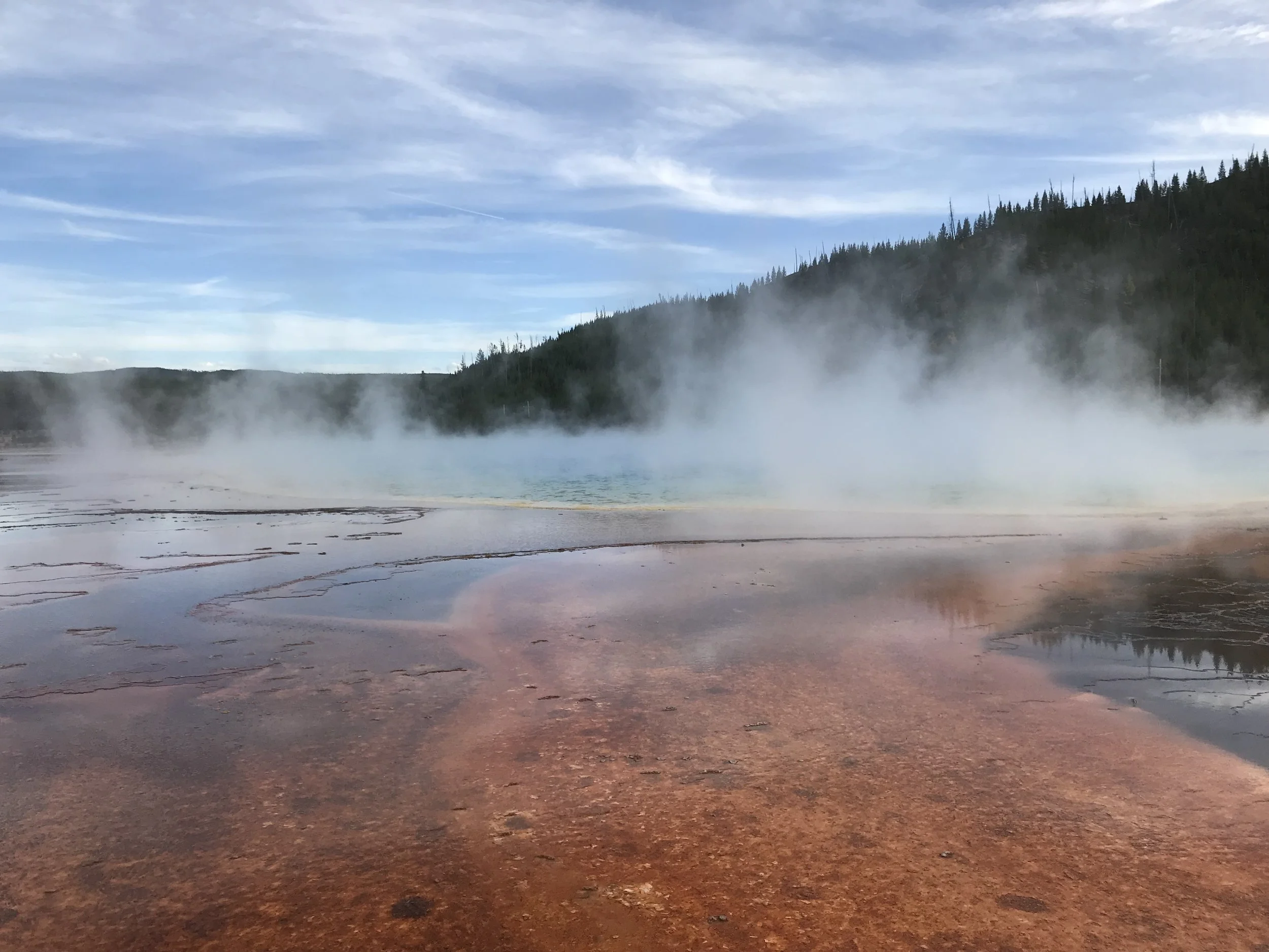 Prismatic Hot Springs, Yellowstone National Park