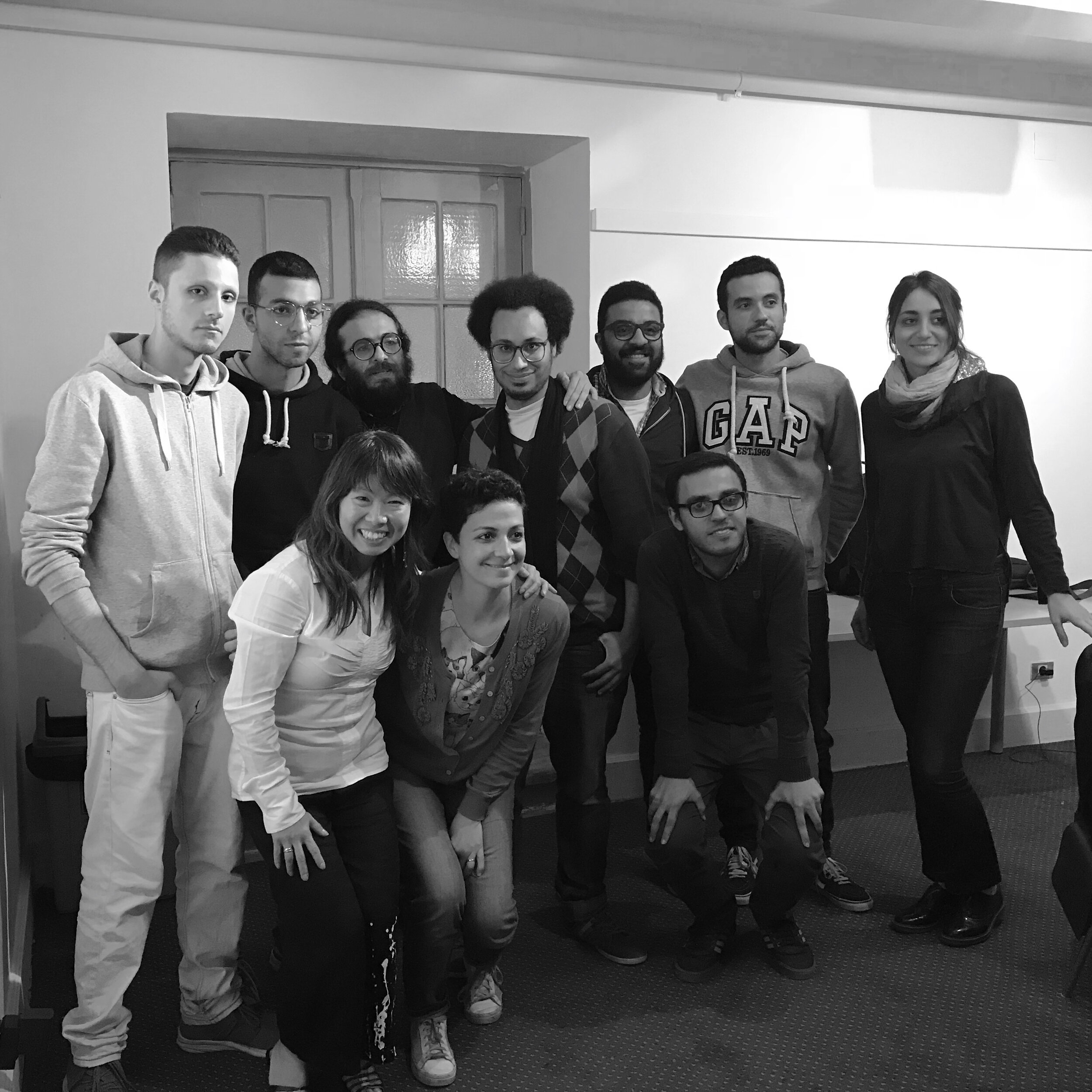  My amazing documentary workshop students in Alexandria 