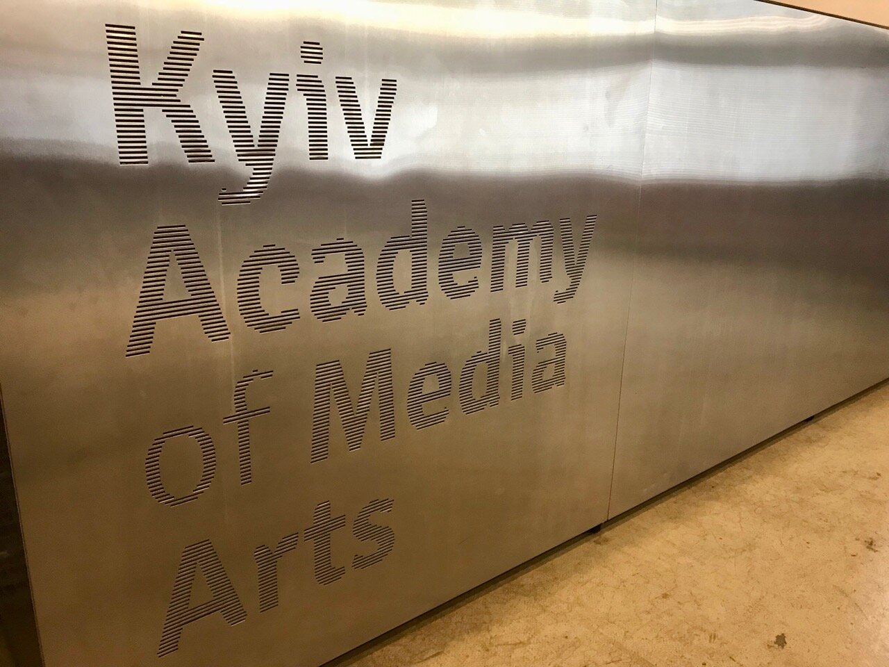  With my professional background in advertising and branding, I felt welcome and at home at the Kyiv Academy of Media Arts! 