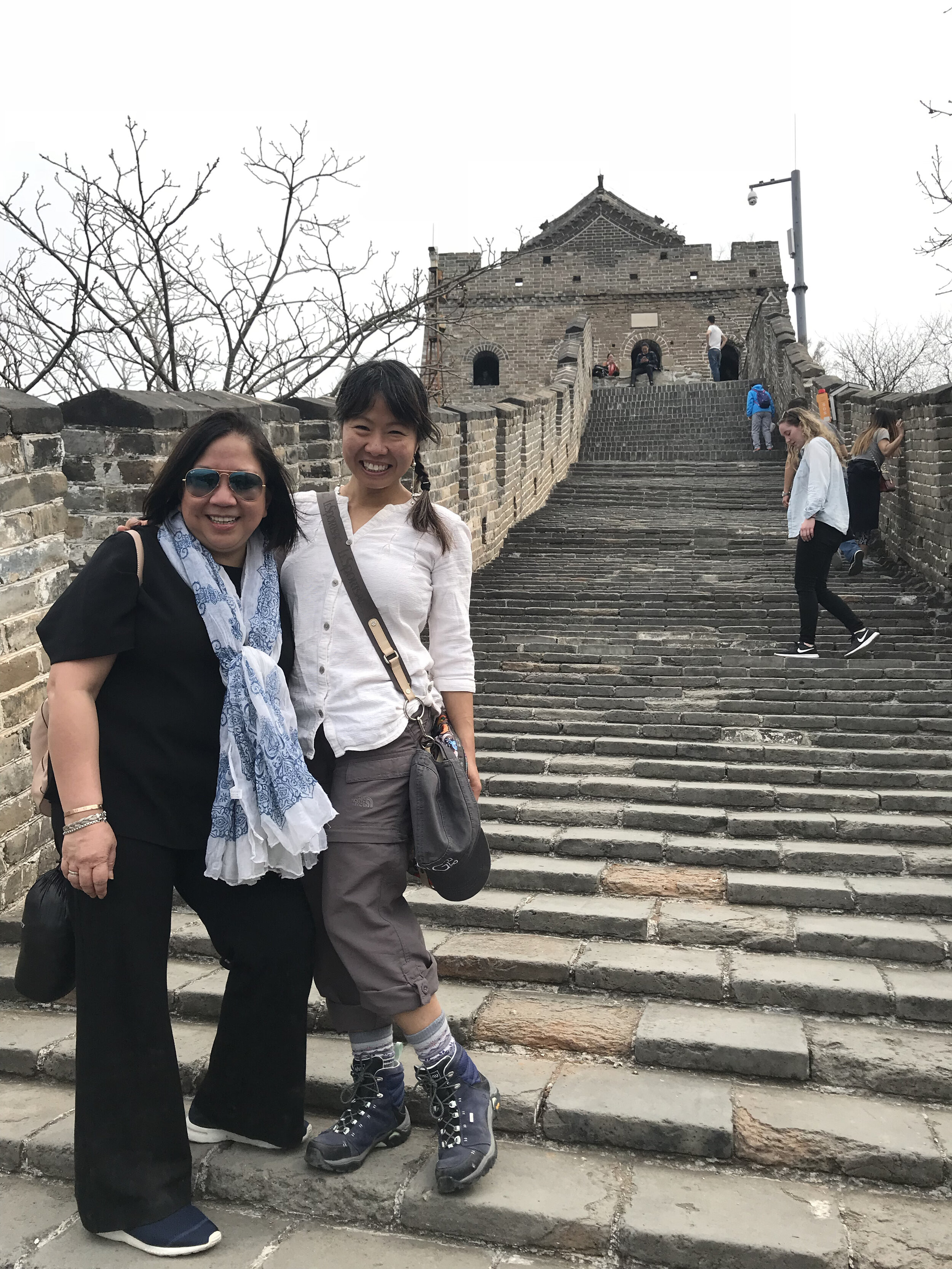  Sightseeing with fellow AFS envoy, Ramona Diaz! It was wonderful to learn from the incredible, one-and-only Ramona from up close during this trip! 