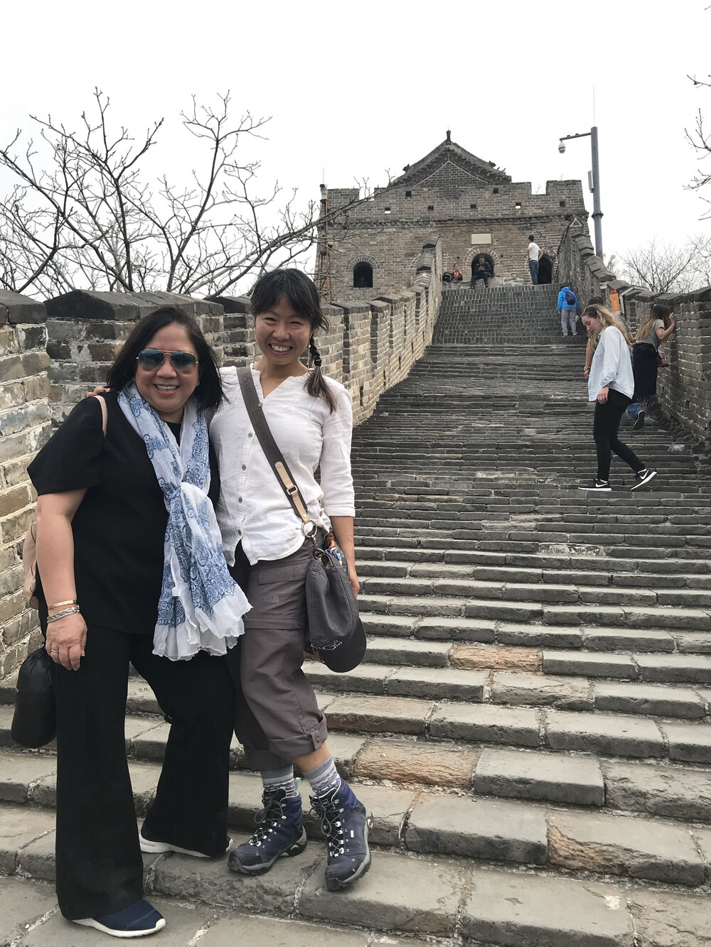  Sightseeing with fellow AFS envoy, Ramona Diaz! It was wonderful to learn from the incredible, one-and-only Ramona from up close during this trip! 