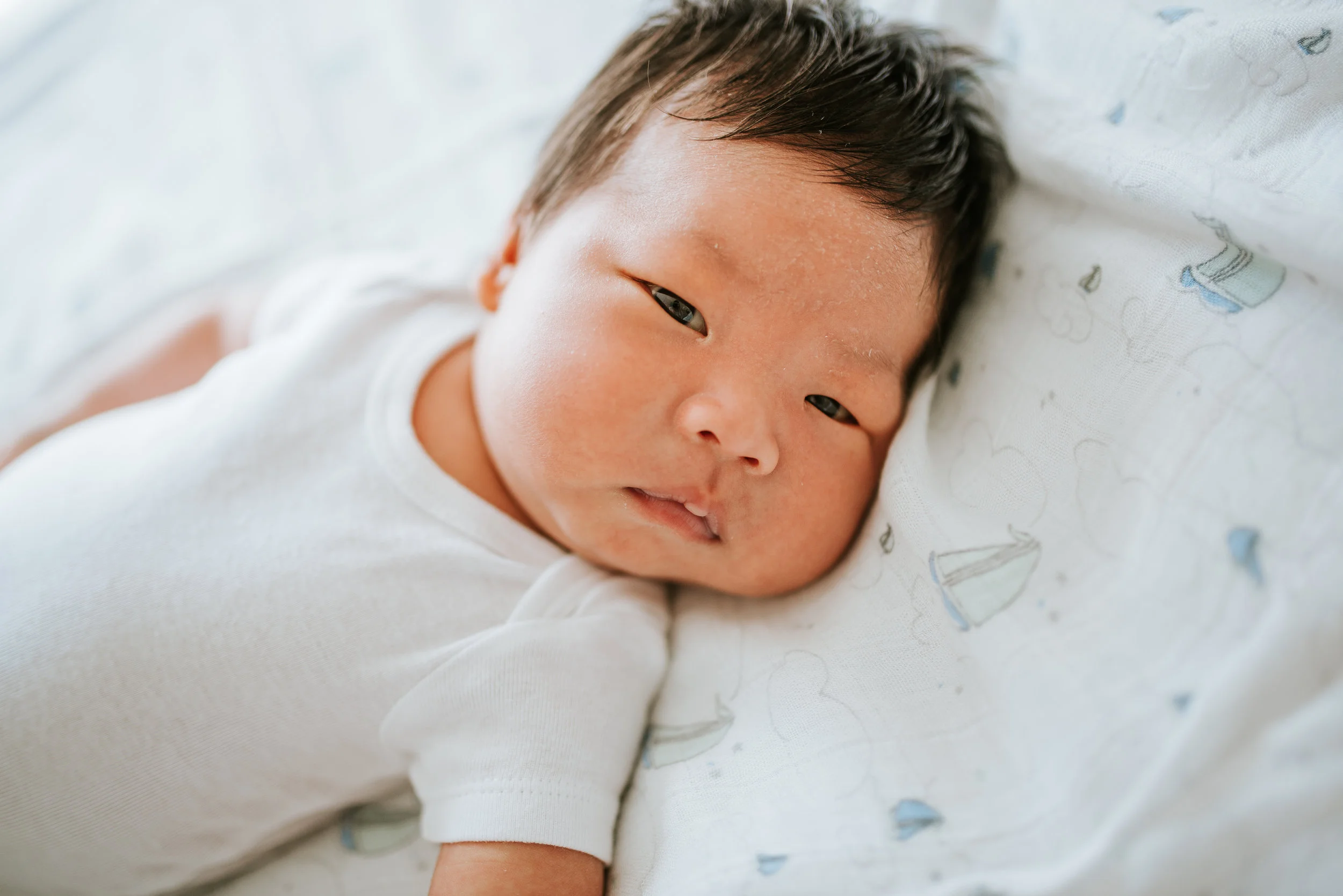 Those cheeks. Omg, I still can not get over those cheeks. And his hair! <insert heart-eyes>